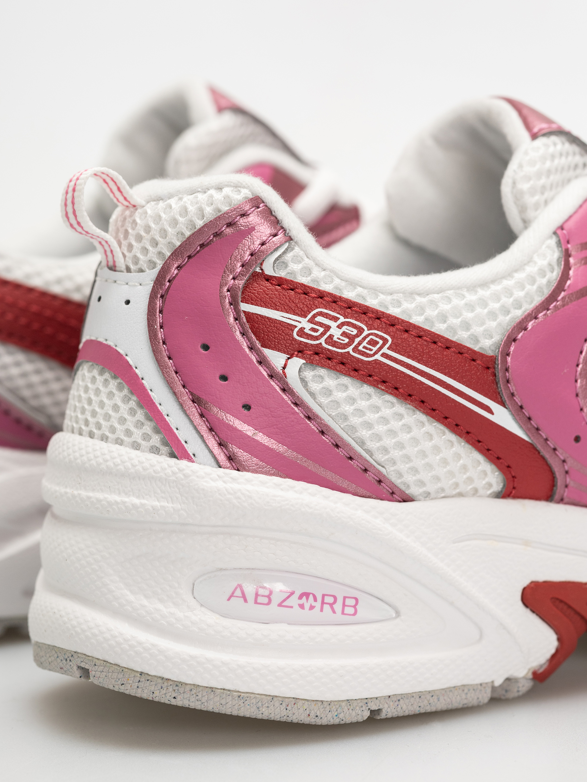 Topánky New Balance 530 JR (pink satin/shadow red)