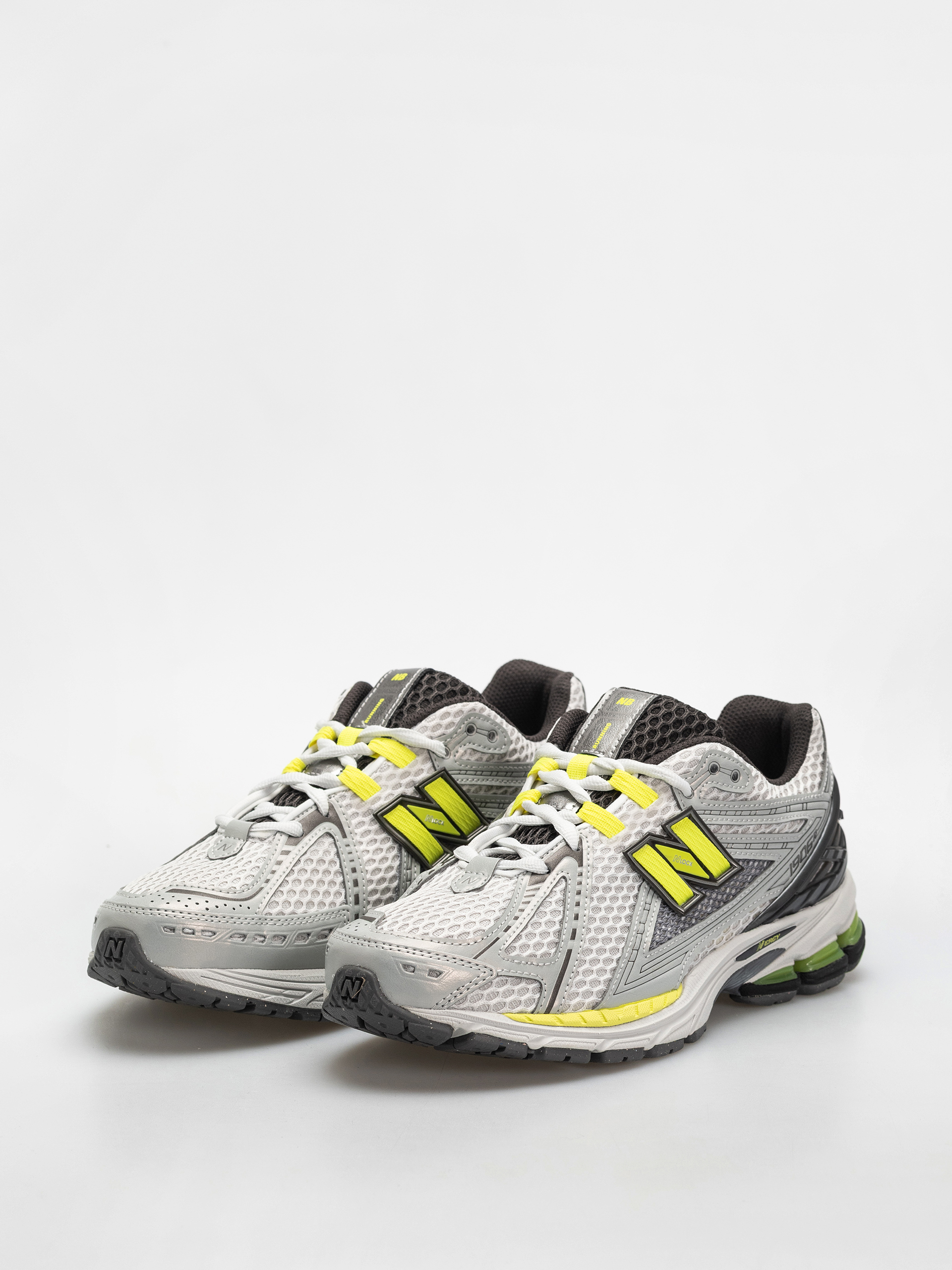 Topánky New Balance 1906 (light silver metallic/alkaline green)