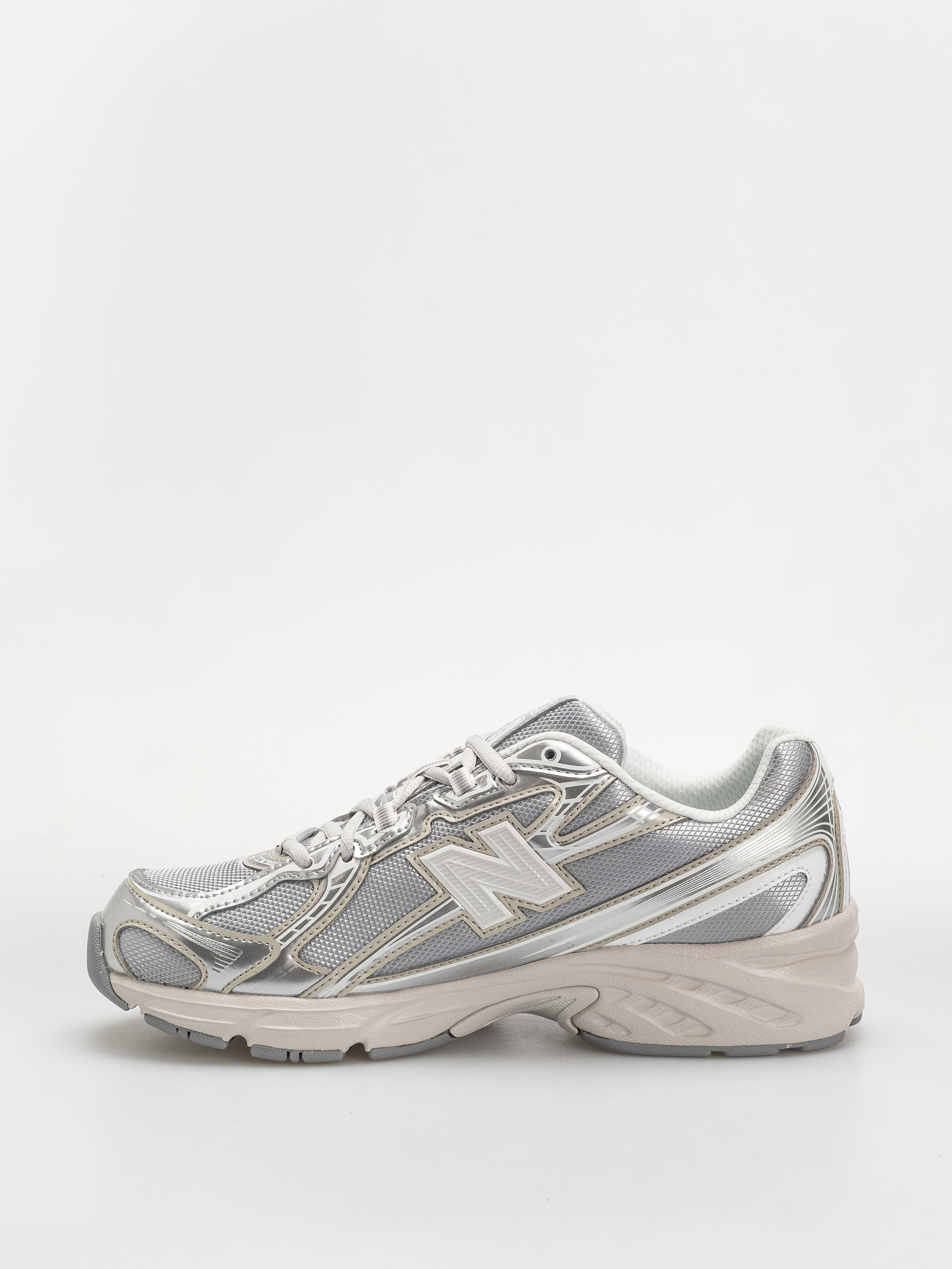 Topánky New Balance 740 (metallic silver/metallic silver)