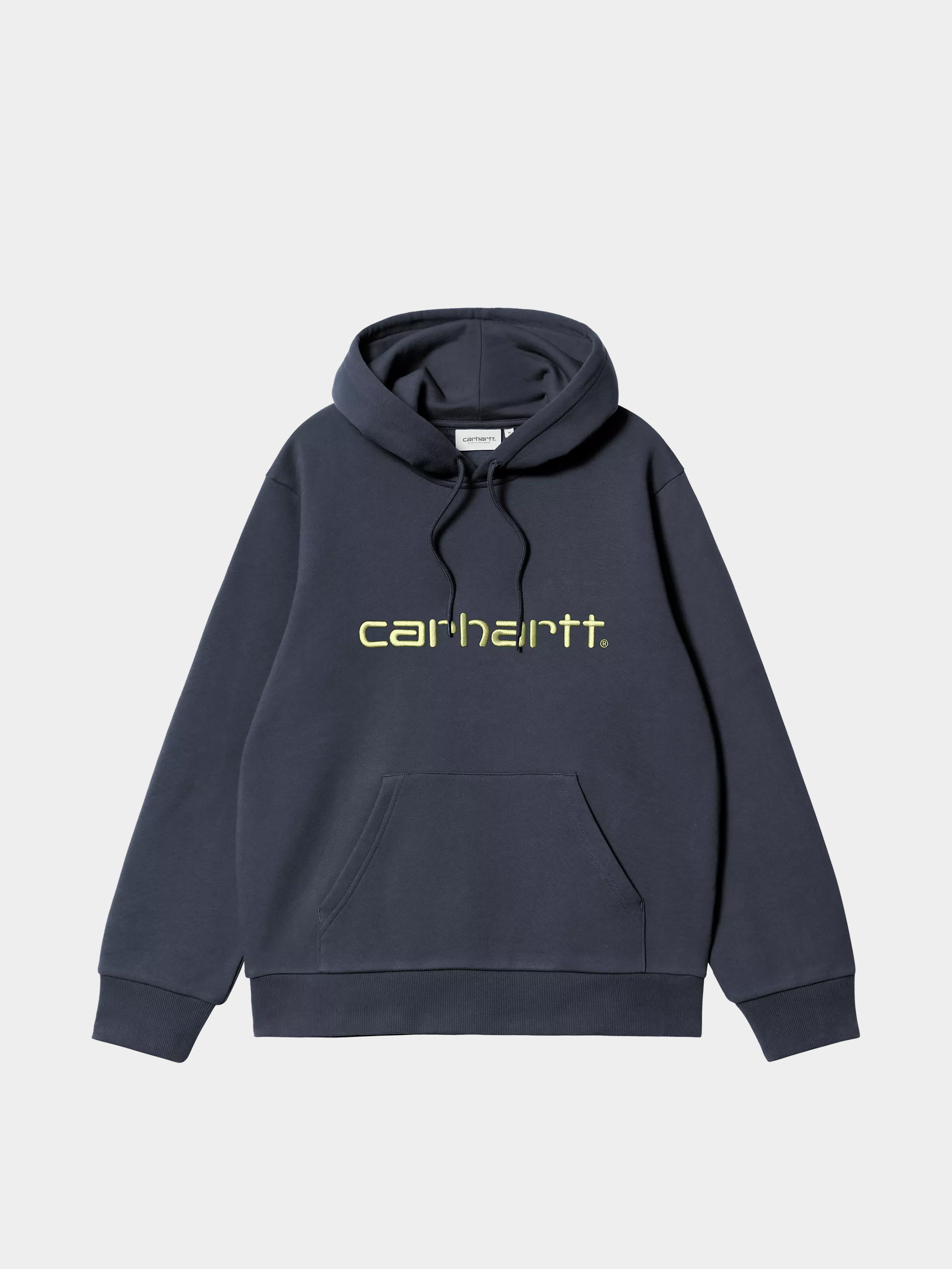 Mikina s kapucňou Carhartt WIP Carhartt HD (deep night/gentle green)
