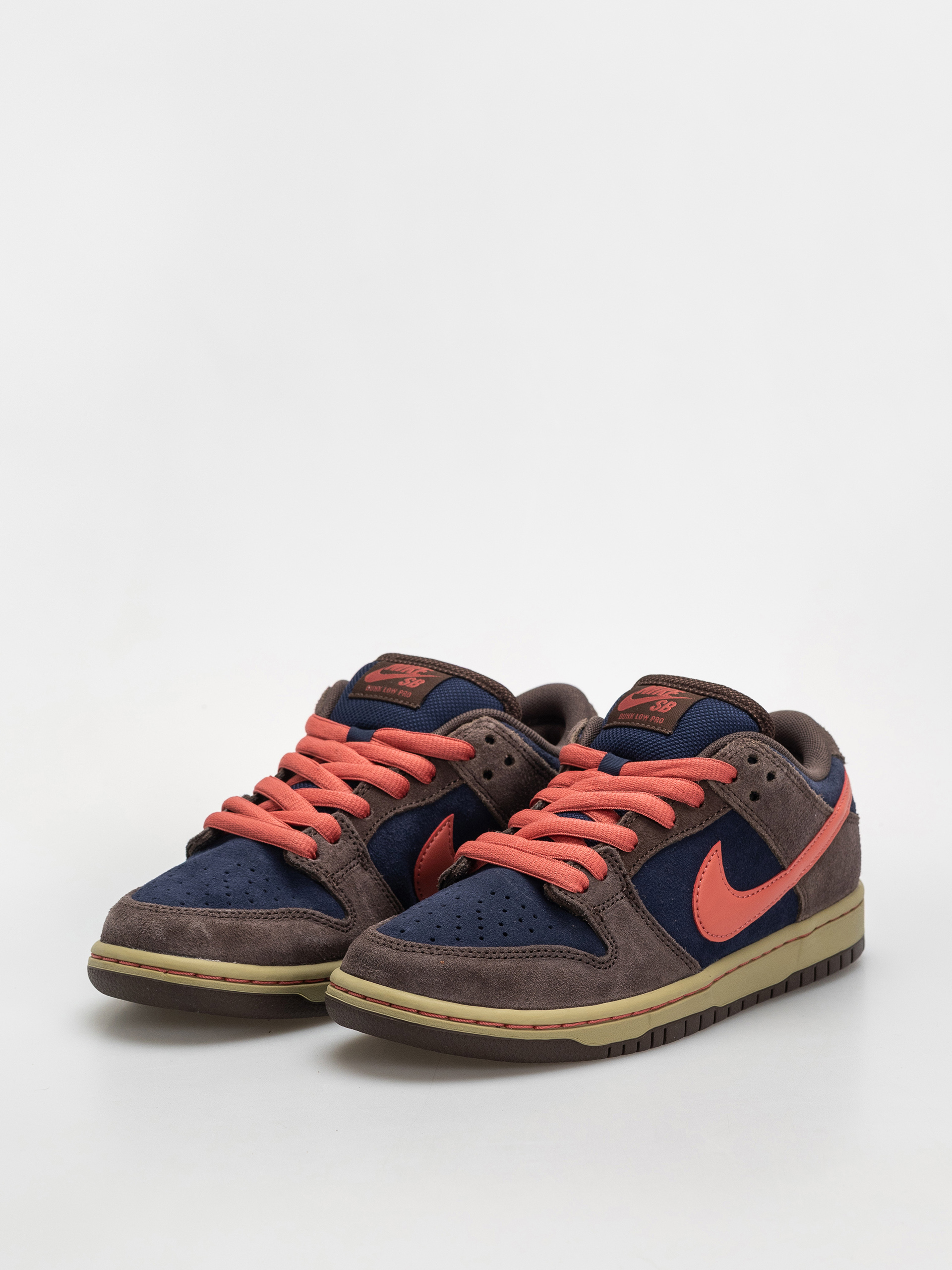 Topánky Nike SB Dunk Low Pro (baroque brown/adobe midnight navy)