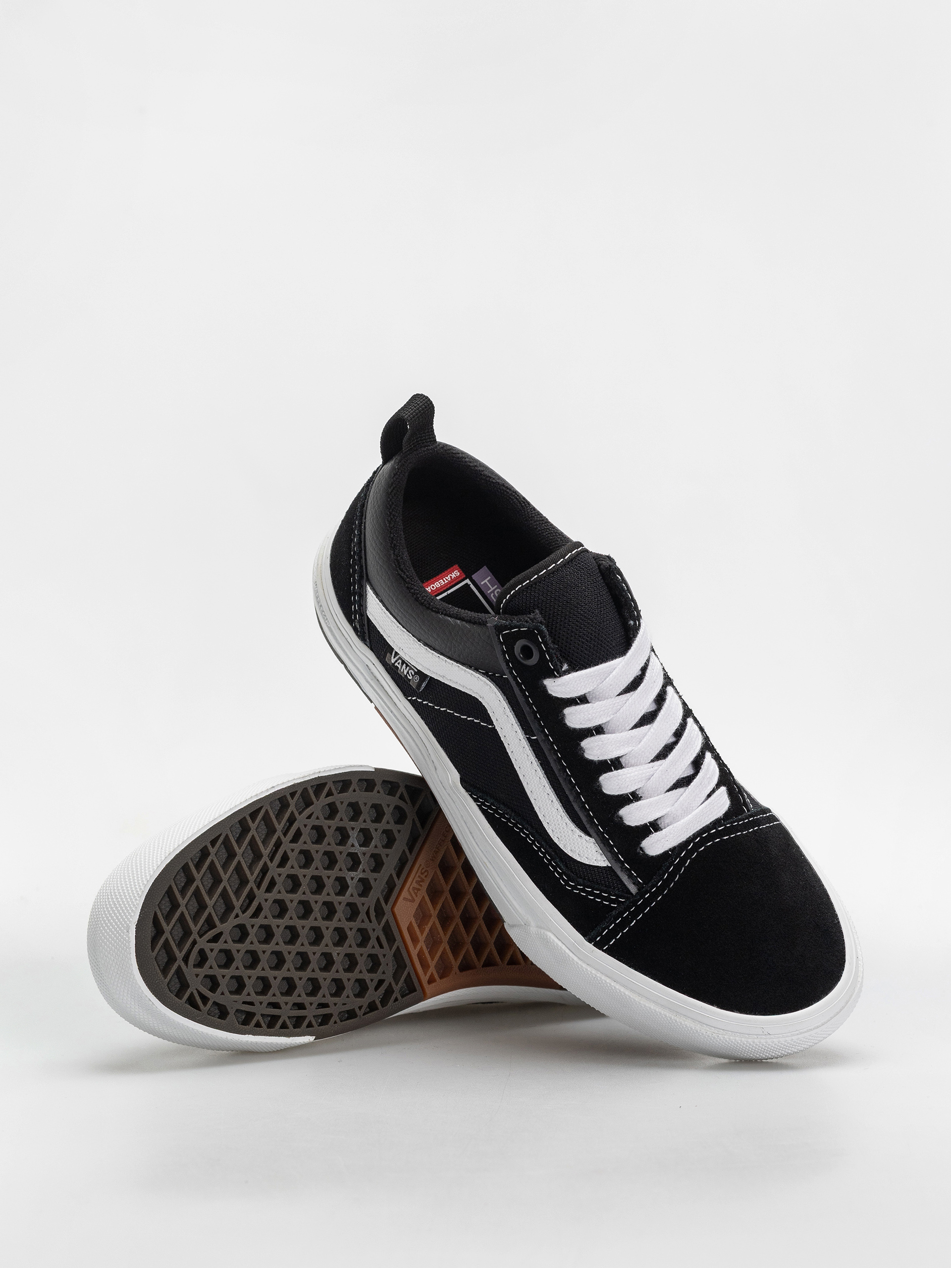Topánky Vans Skate Old Skool Wafflecup (black/white)