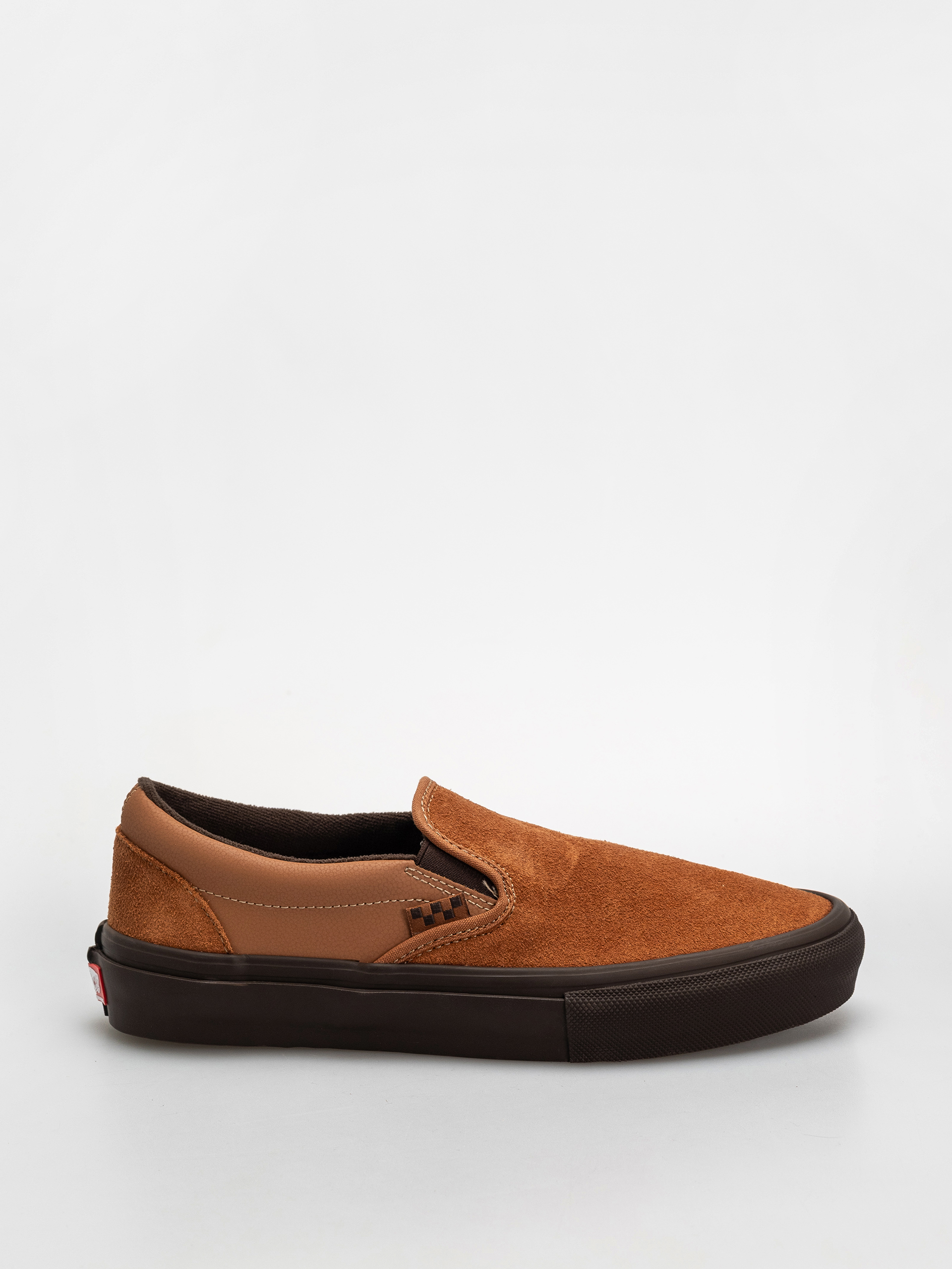 Topu00e1nky Vans Skate Slip On (brown/gum)