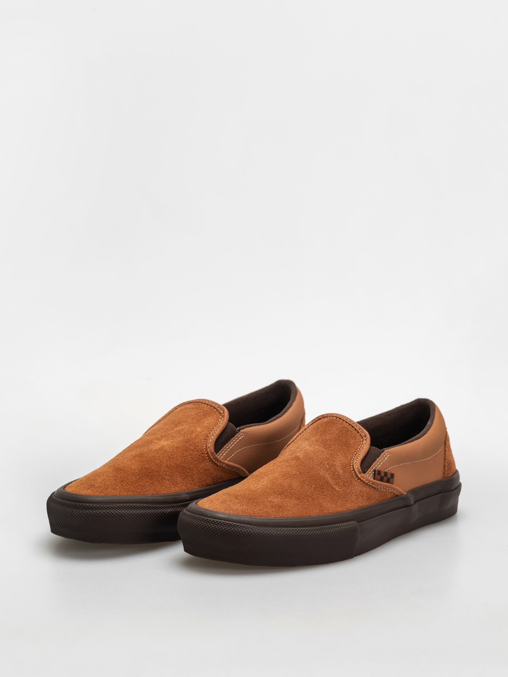 Topánky Vans Skate Slip On (brown/gum)
