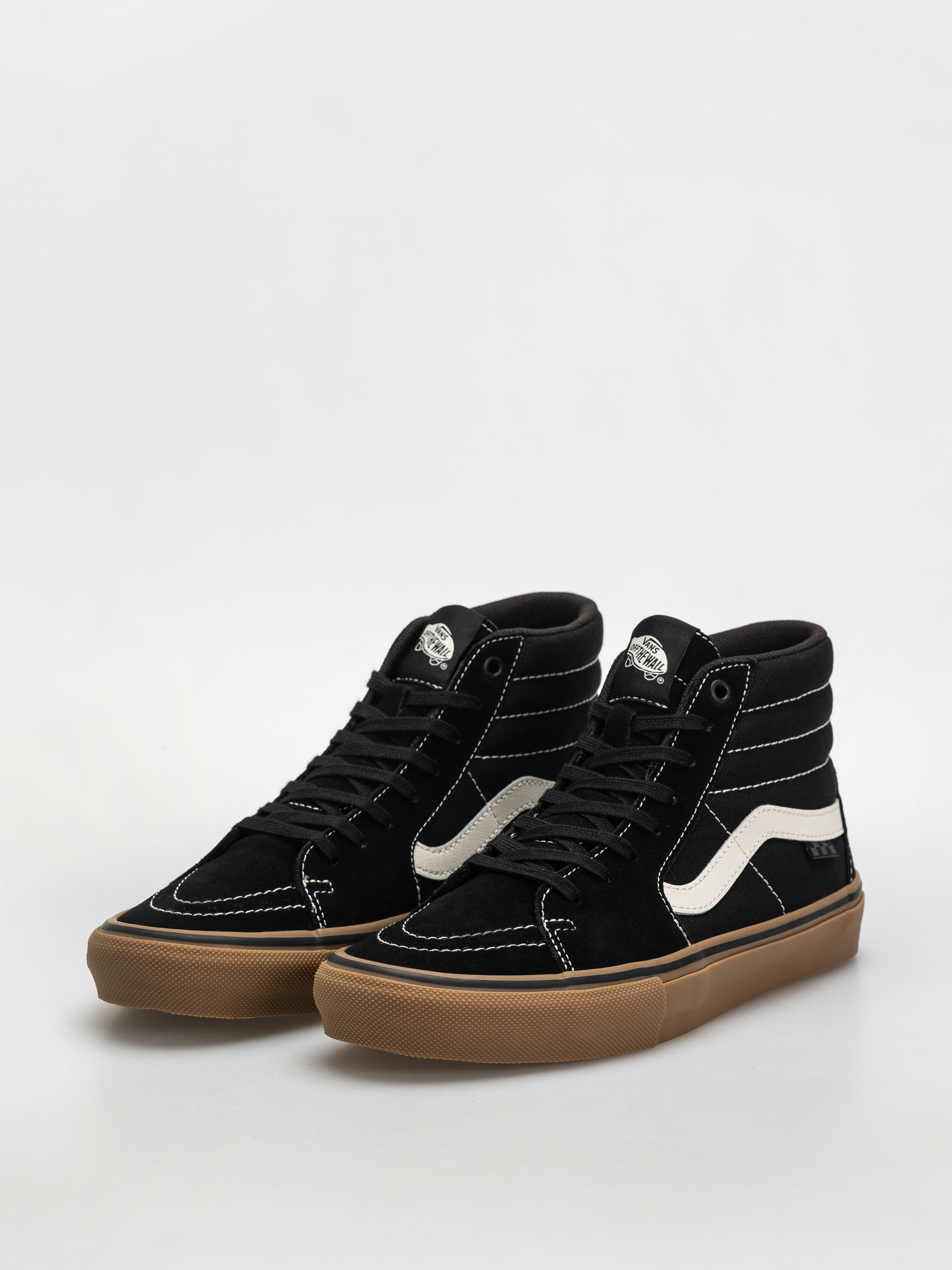 Topánky Vans Skate Sk8 Hi (black/gum/white)