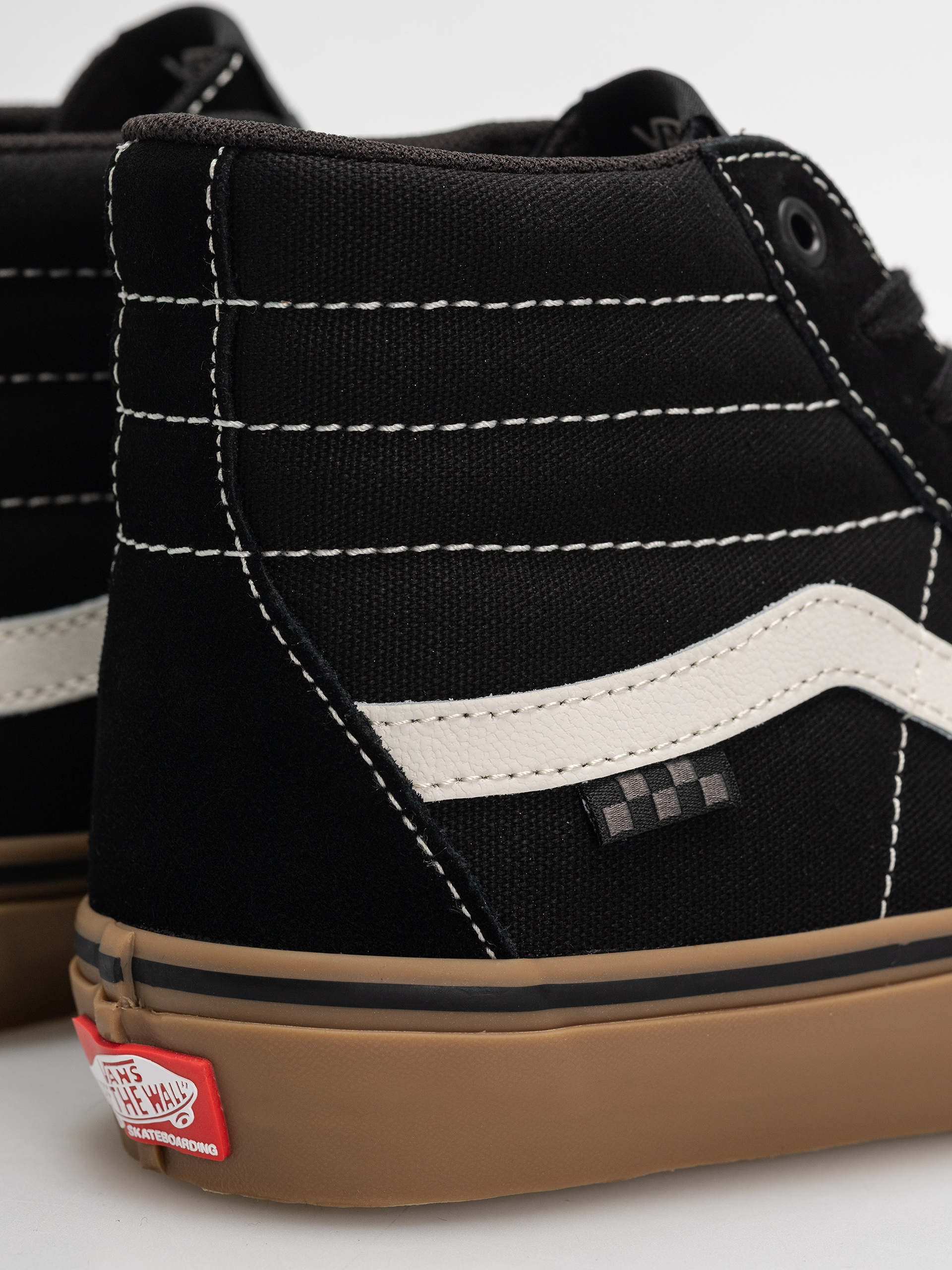 Topánky Vans Skate Sk8 Hi (black/gum/white)