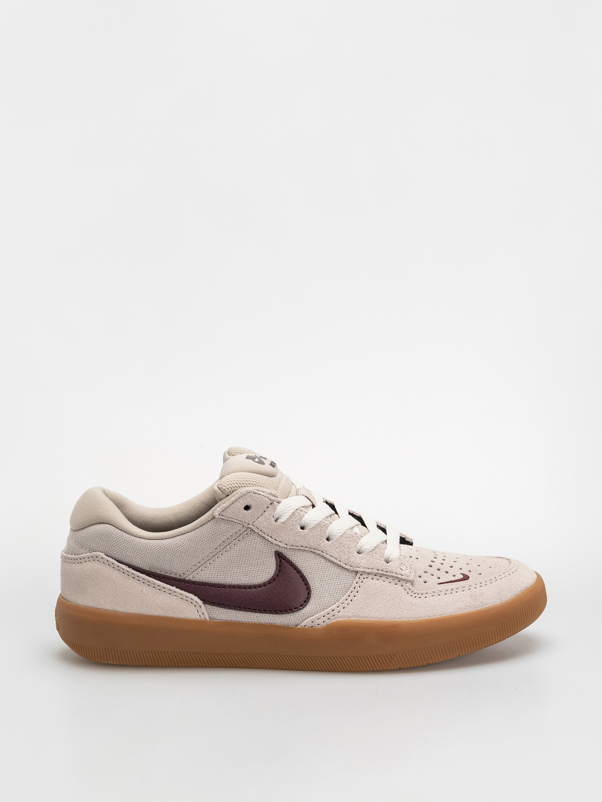 Topu00e1nky Nike SB Force 58 (cream ii/burgundy crush gum light brown)