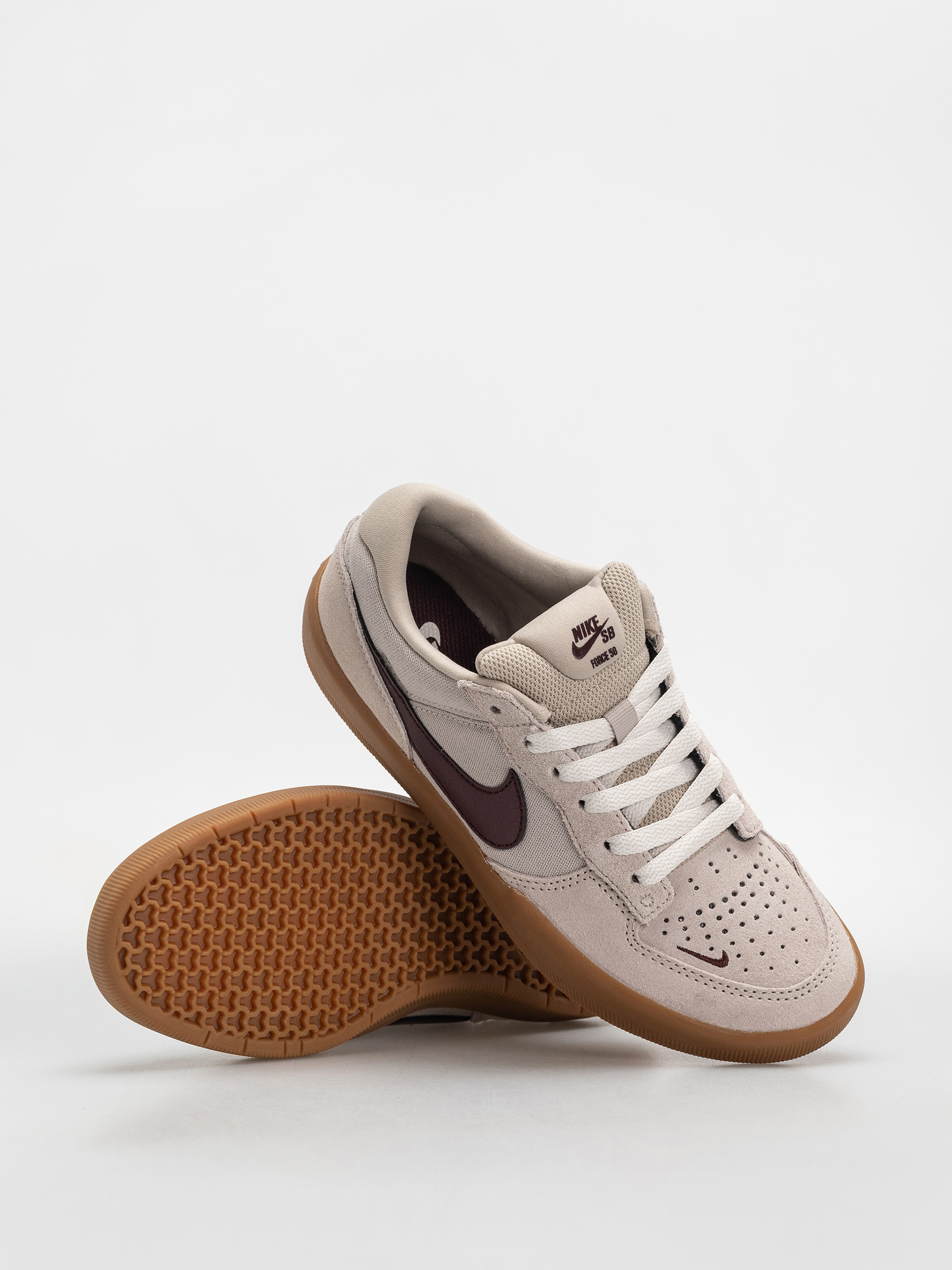 Topánky Nike SB Force 58 (cream ii/burgundy crush gum light brown)