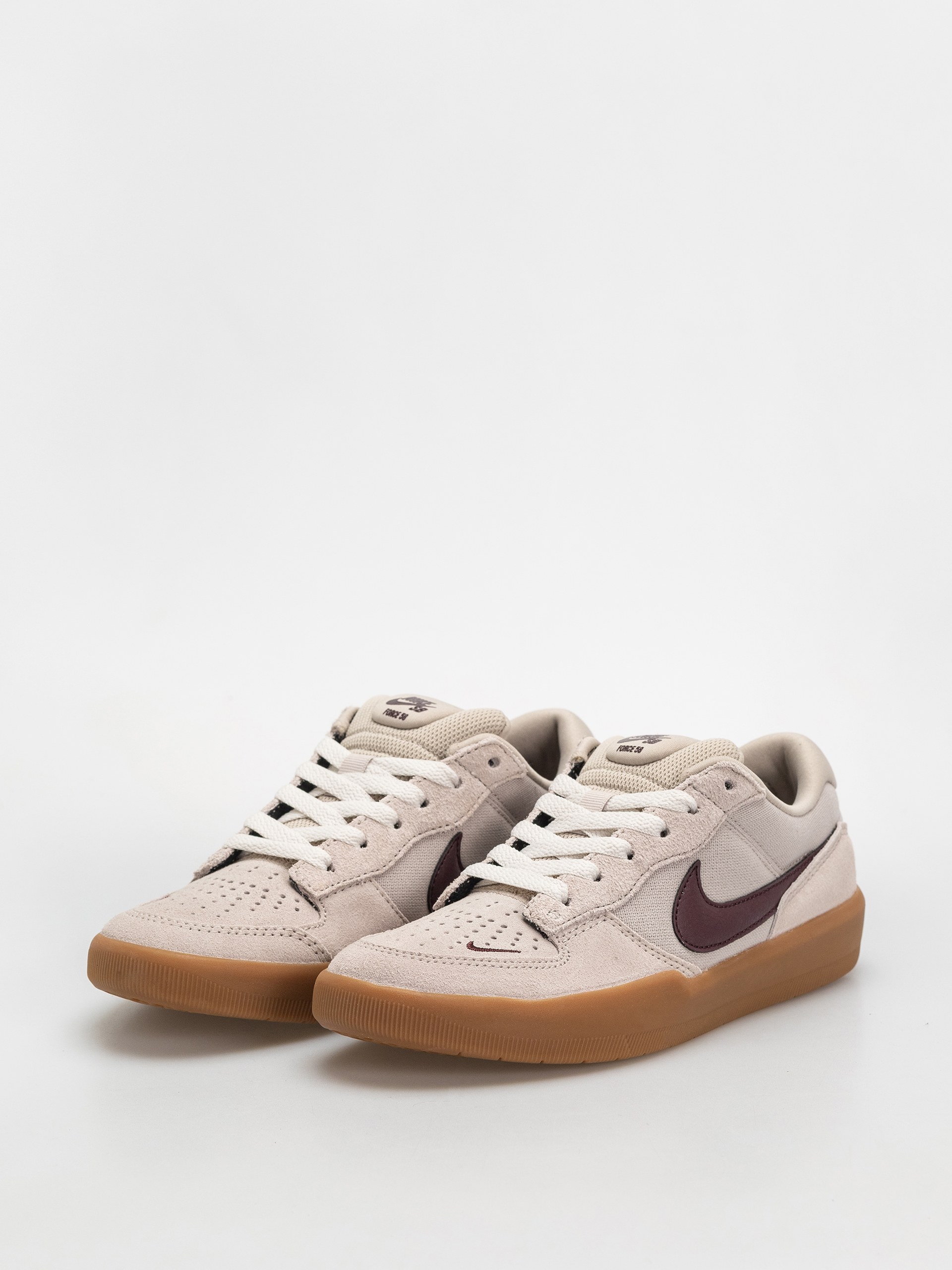 Topánky Nike SB Force 58 (cream ii/burgundy crush gum light brown)