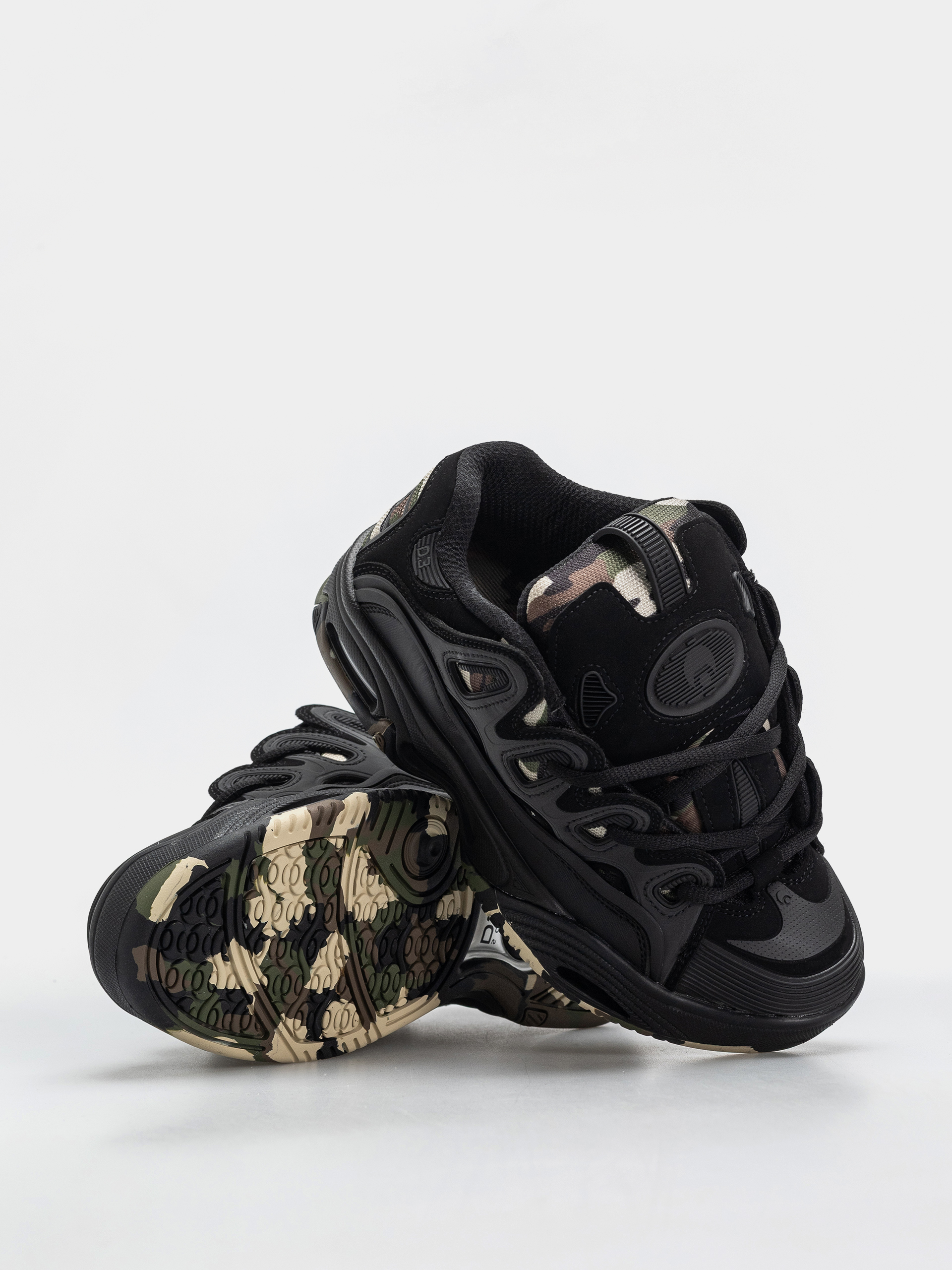 Topánky Osiris D3 2001 (black/camo)