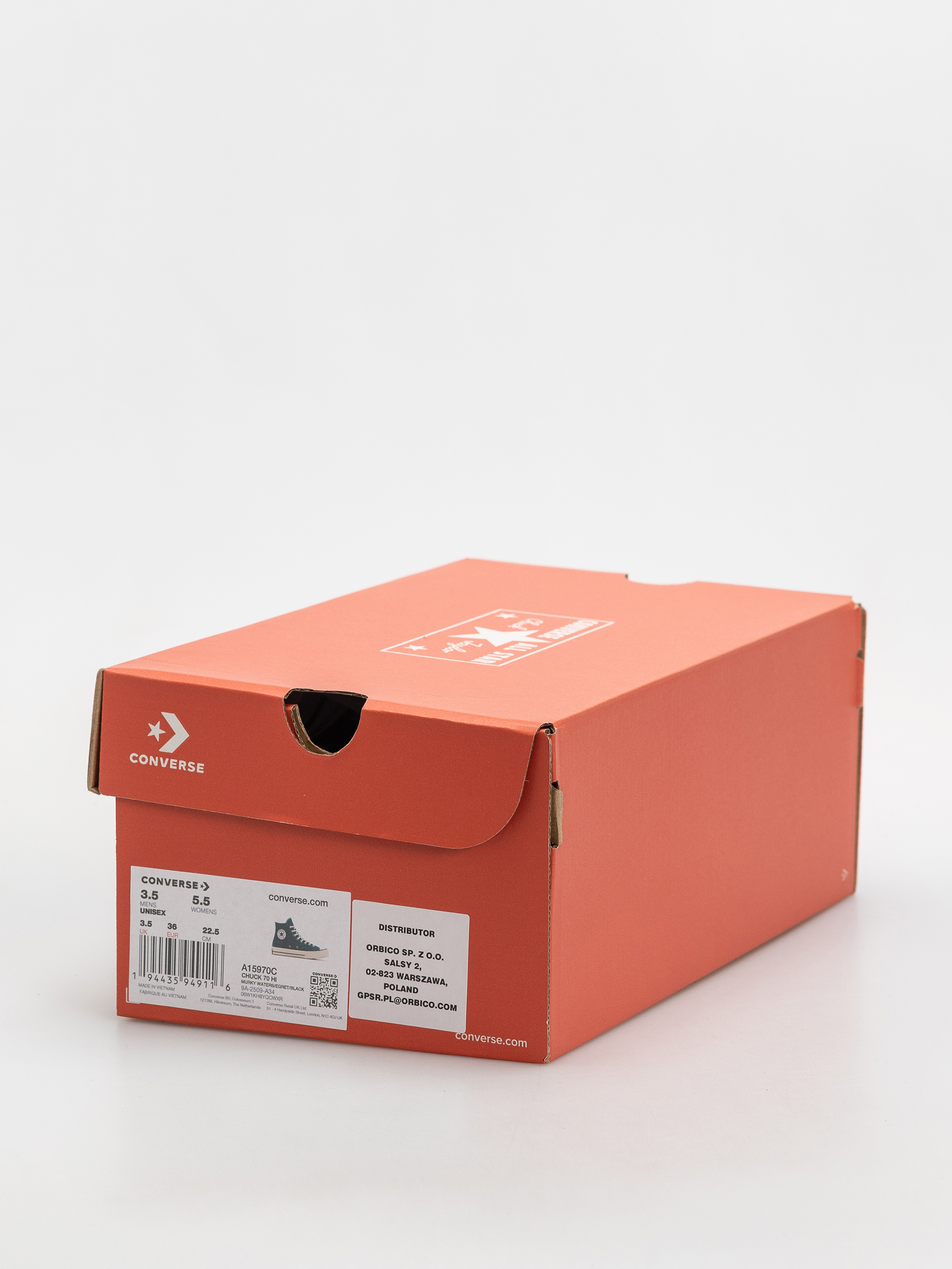 Tenisky Converse Chuck 70 Hi (murky waters/egret/black)