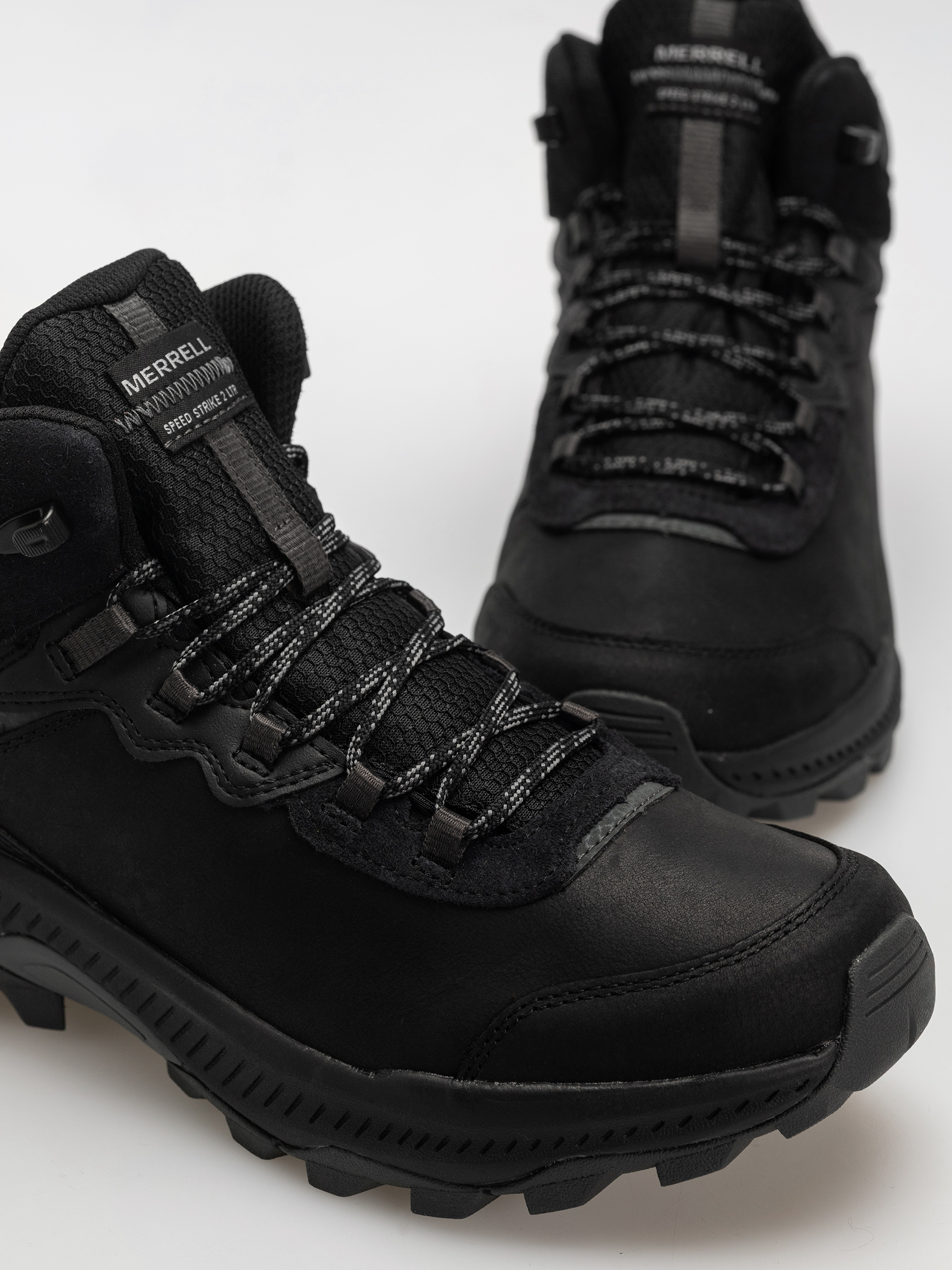 Topánky Merrell Speed Strike 2 Mid Ltr Wp (black)