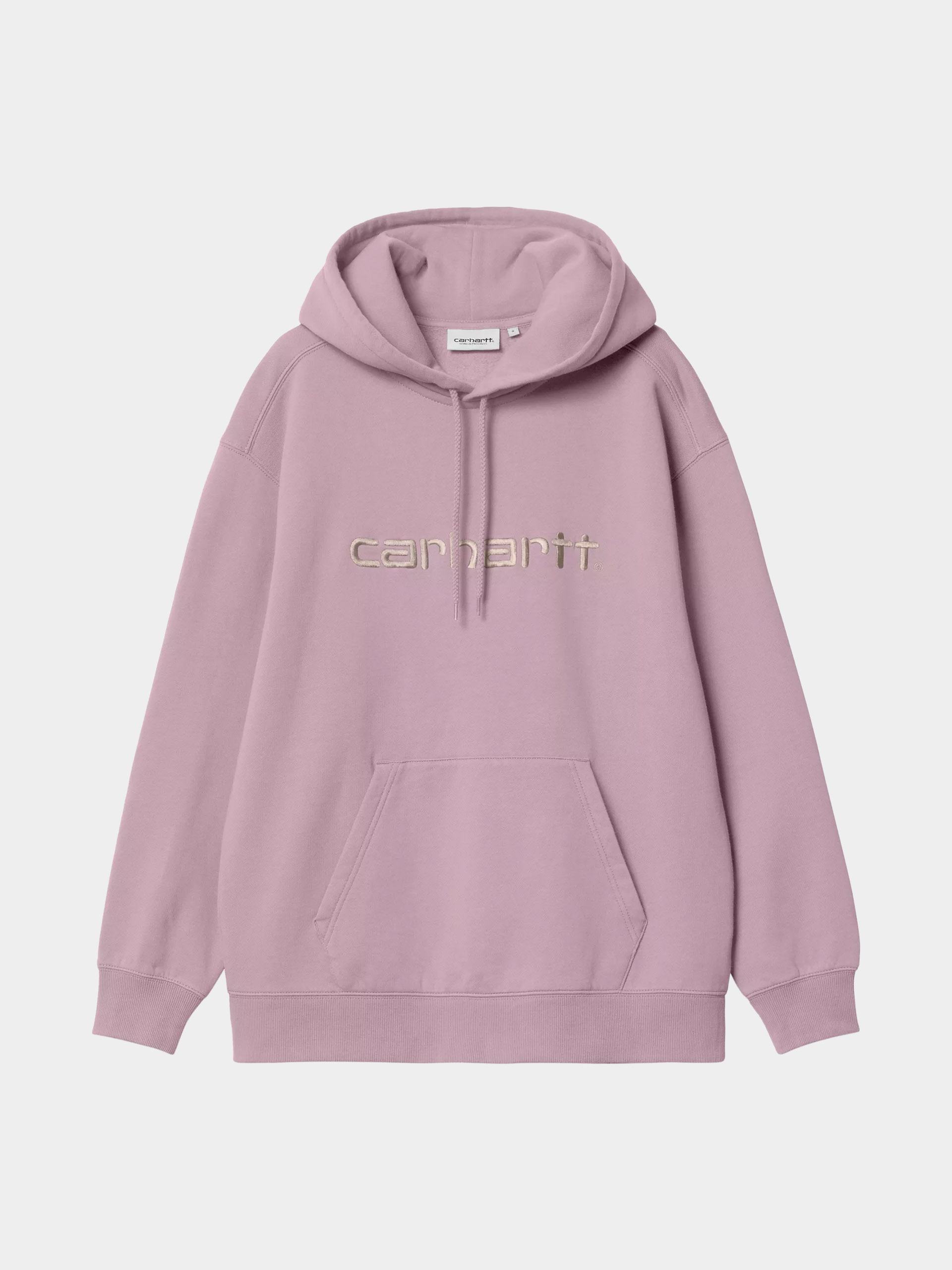 Mikina s kapucu0148ou Carhartt WIP Carhartt HD Wmn (gentle pink/cinnerus)