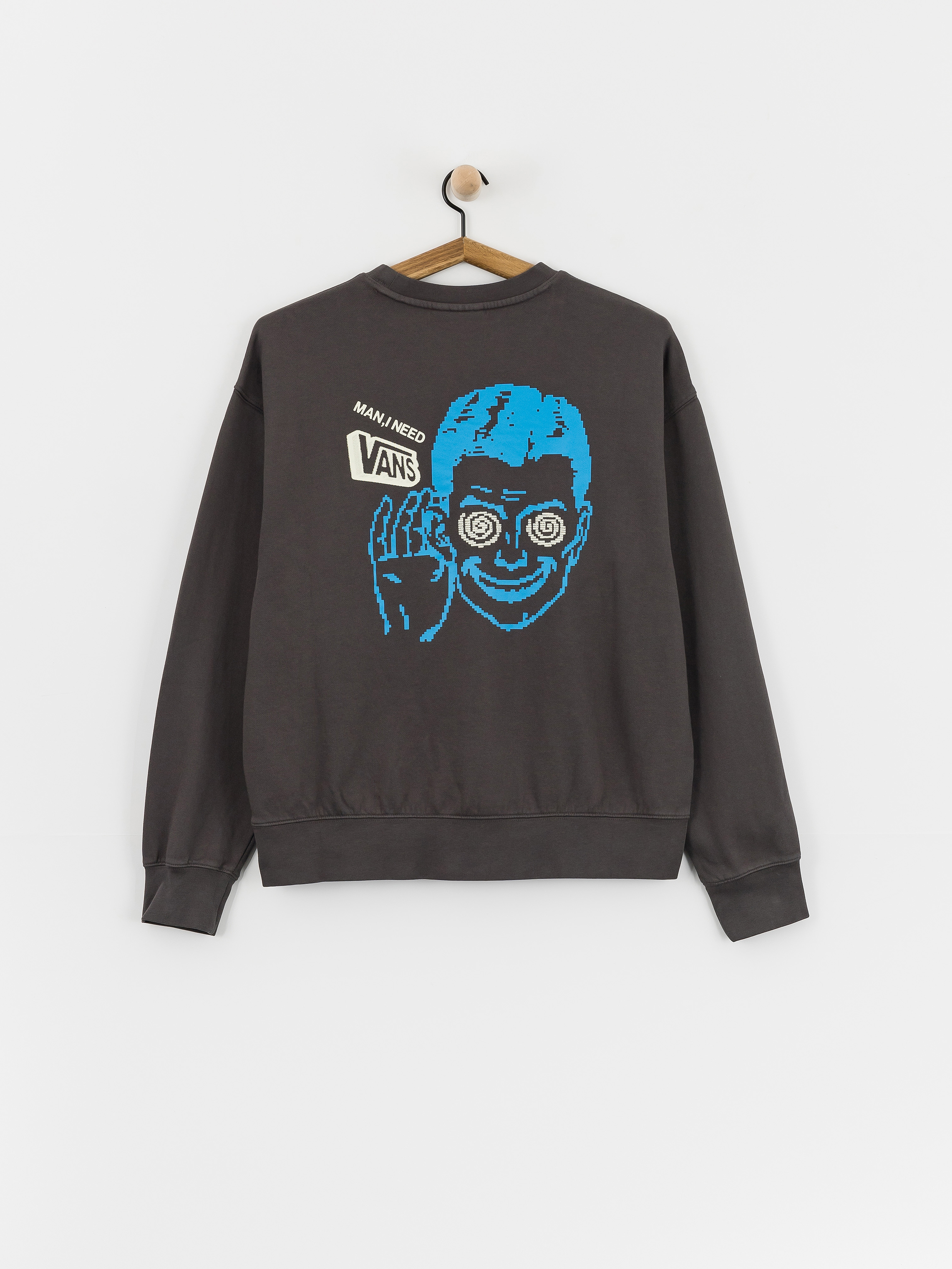 Mikina Vans Need Vans Crew (black)