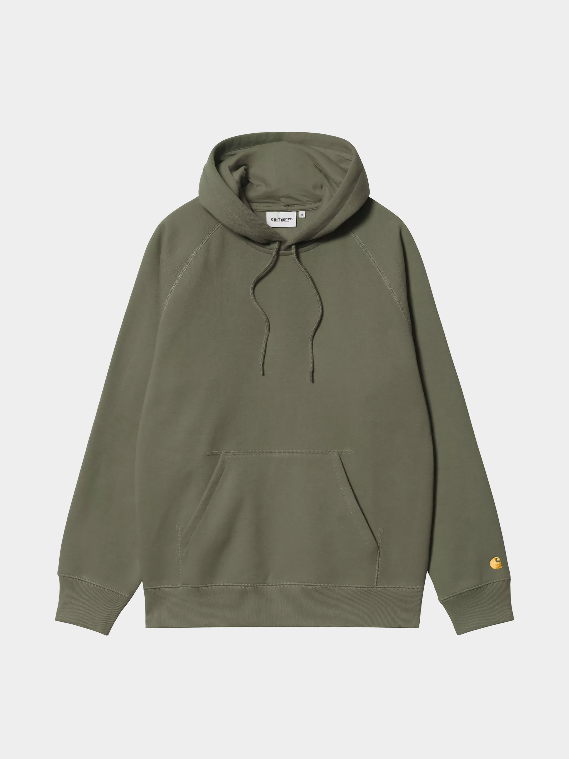 Mikina s kapucňou Carhartt WIP Chase HD (leaf/gold)