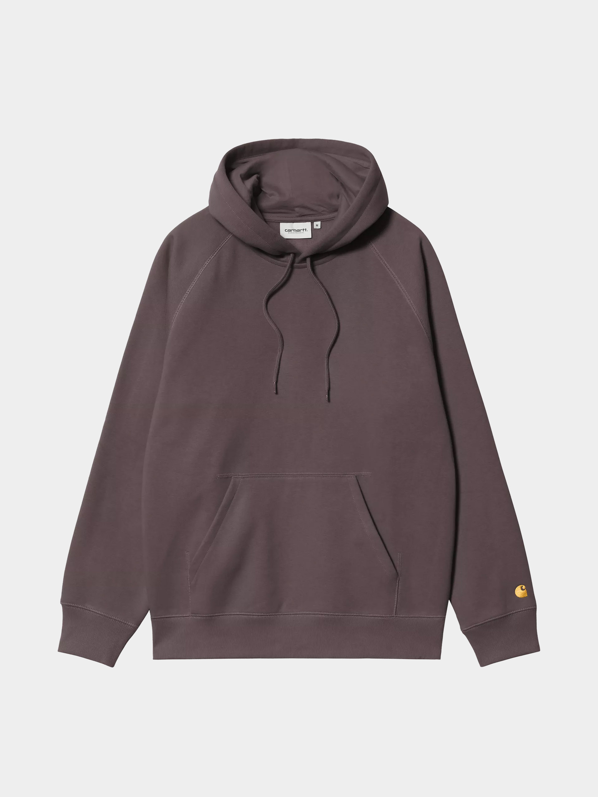 Mikina s kapucňou Carhartt WIP Chase HD (shale/gold)