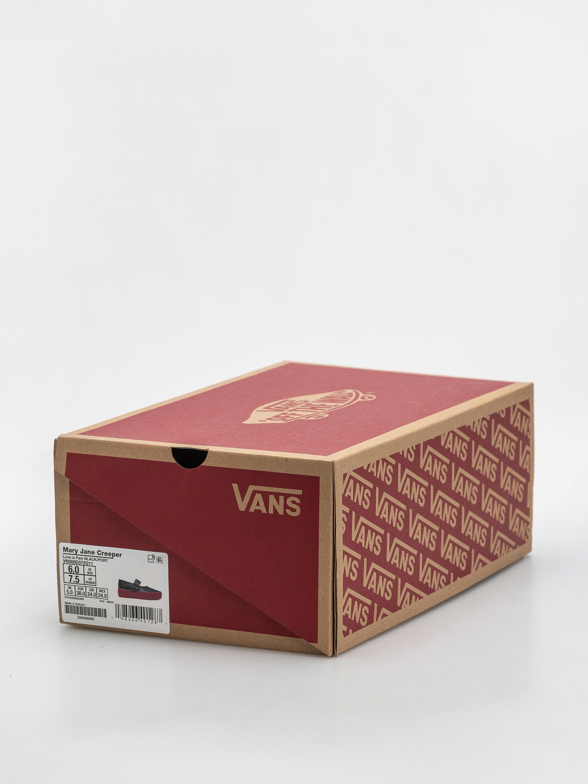 Topánky Vans Mary Jane Creeper (black/port)