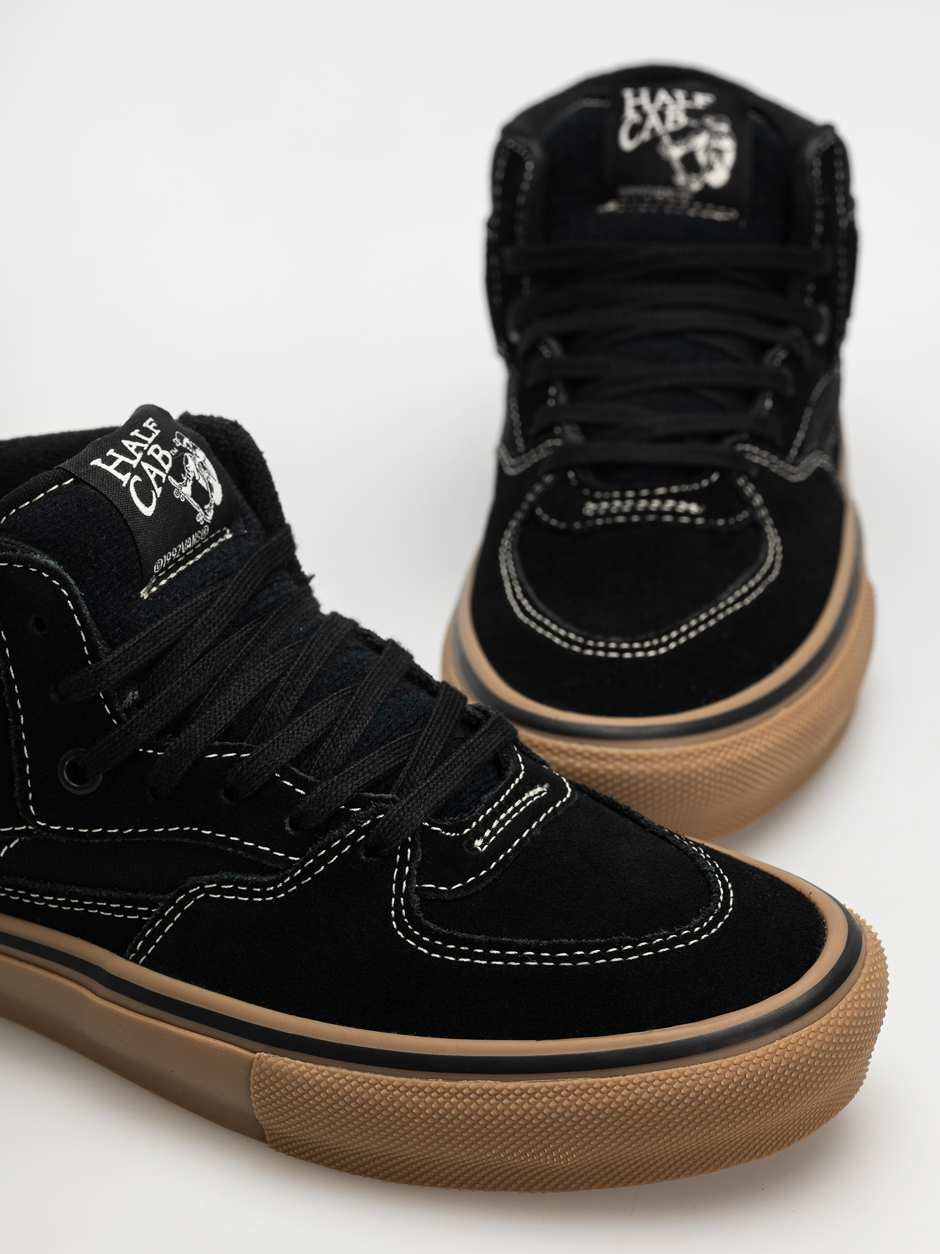 Topánky Vans Skate Half Cab (black/gum/white)