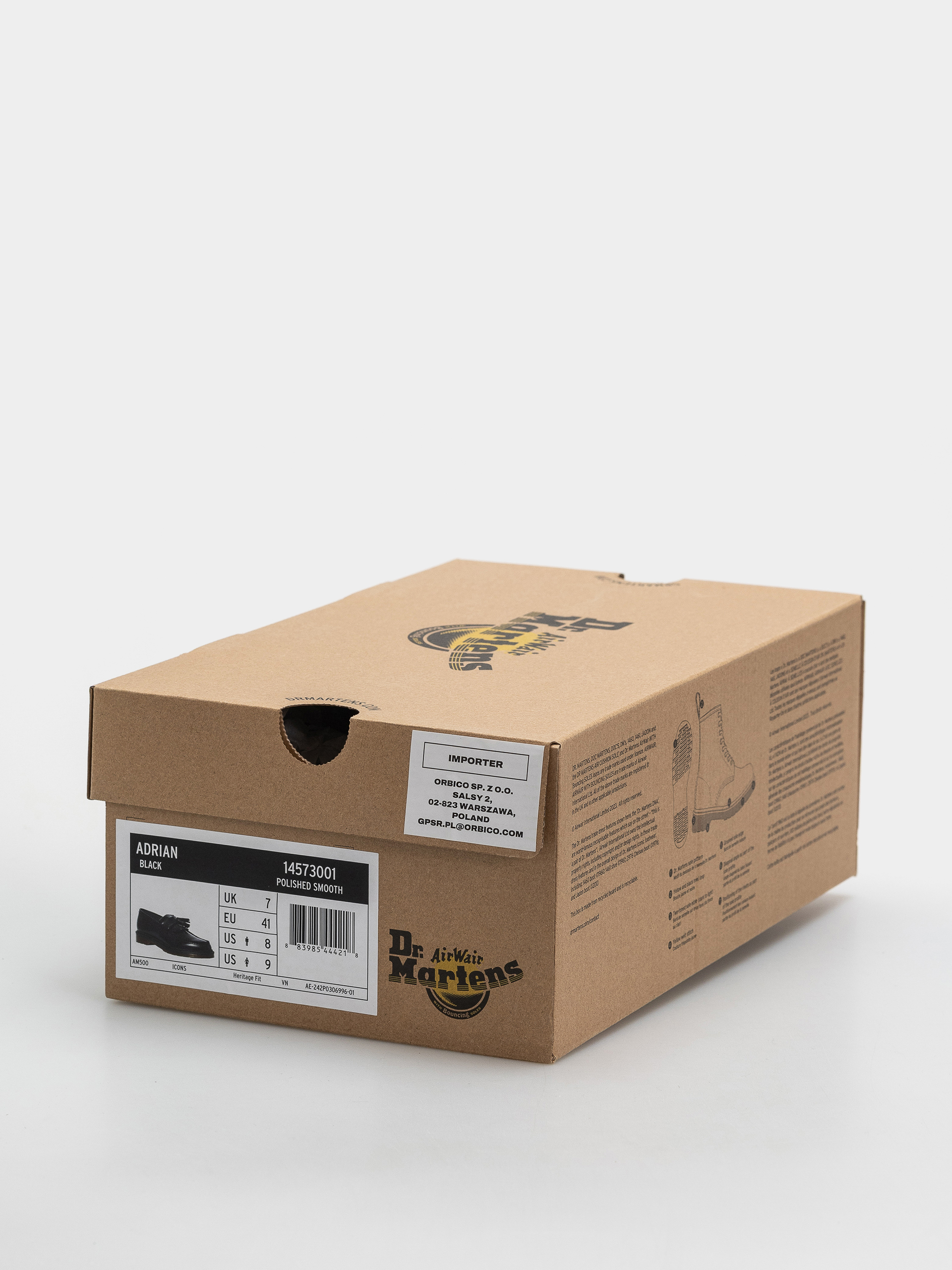 Topánky Dr. Martens Adrian Tassel Loafer (black smooth)