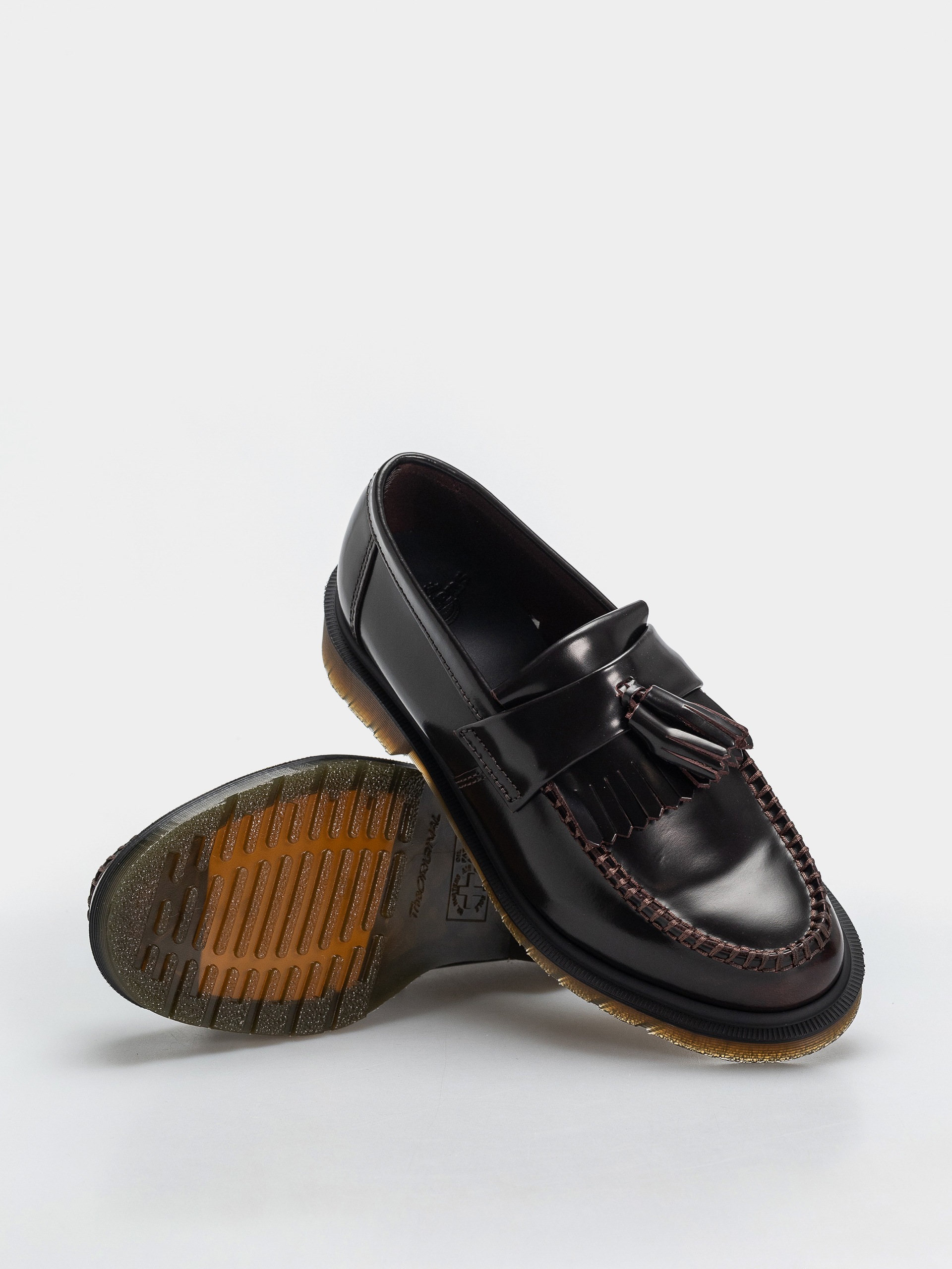 Topánky Dr. Martens Adrian Tassel Loafer (cherry red arcadia)