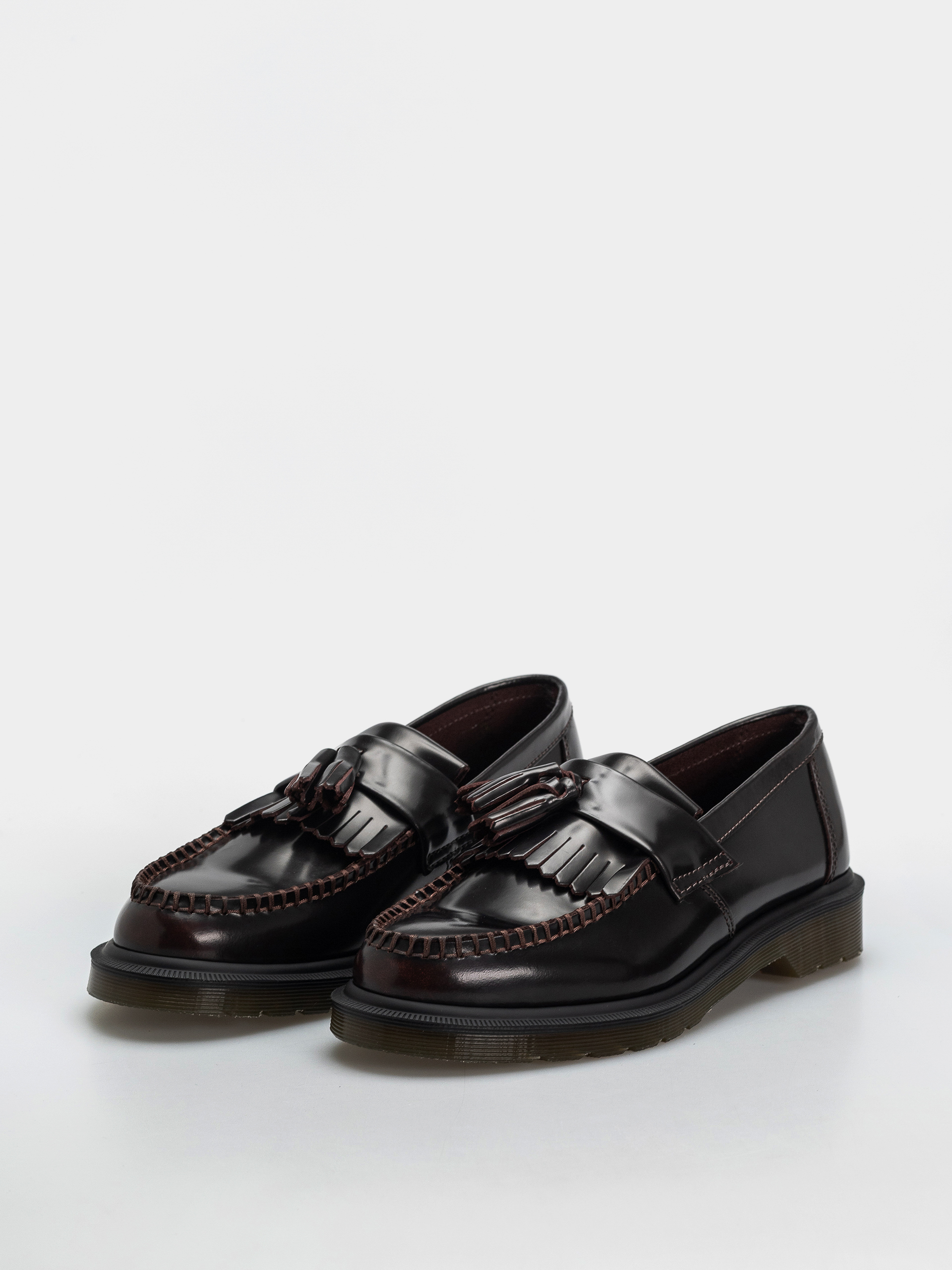 Topánky Dr. Martens Adrian Tassel Loafer (cherry red arcadia)