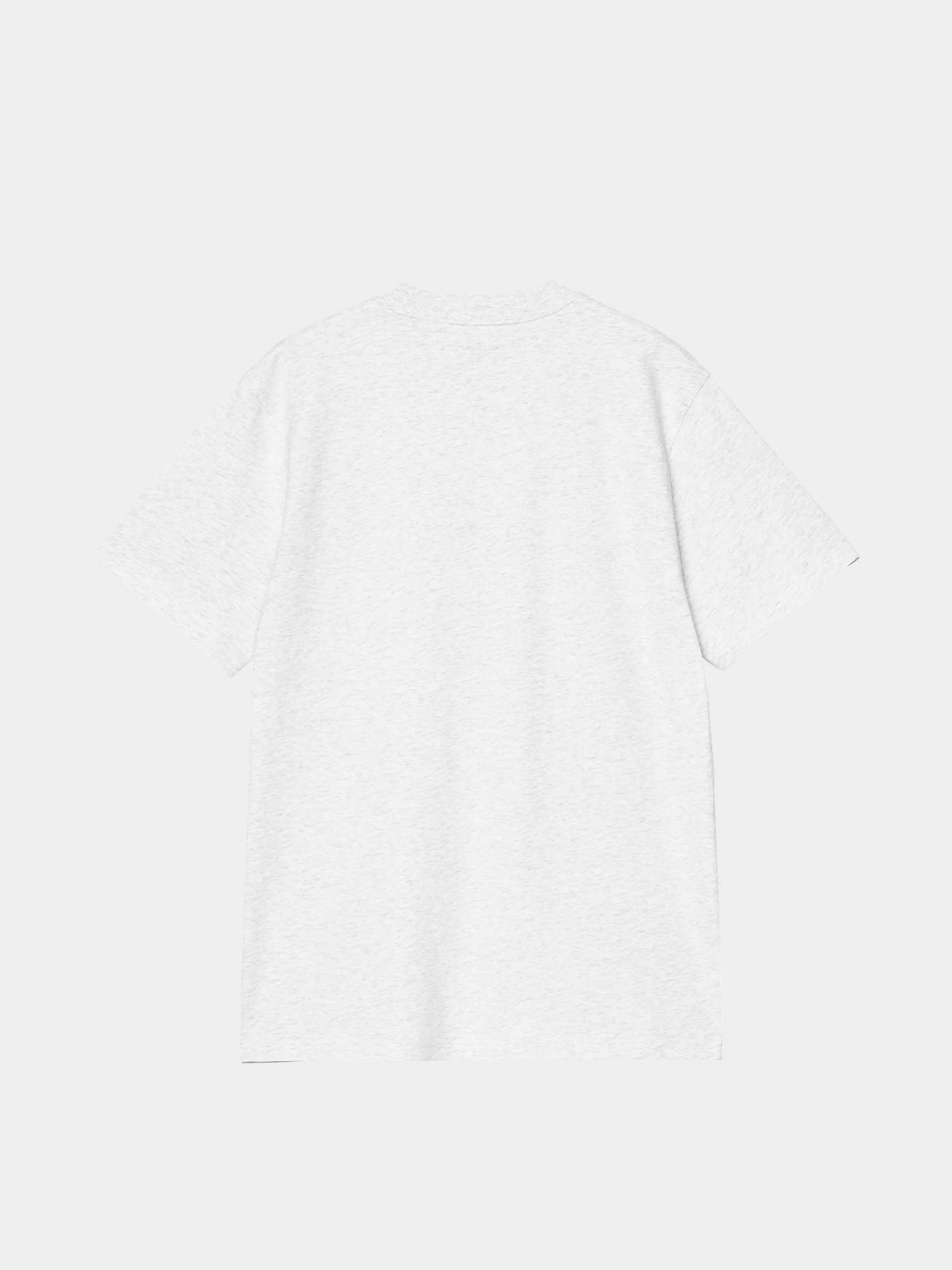 Tričko Carhartt WIP Script (ash heather/cozy purple)