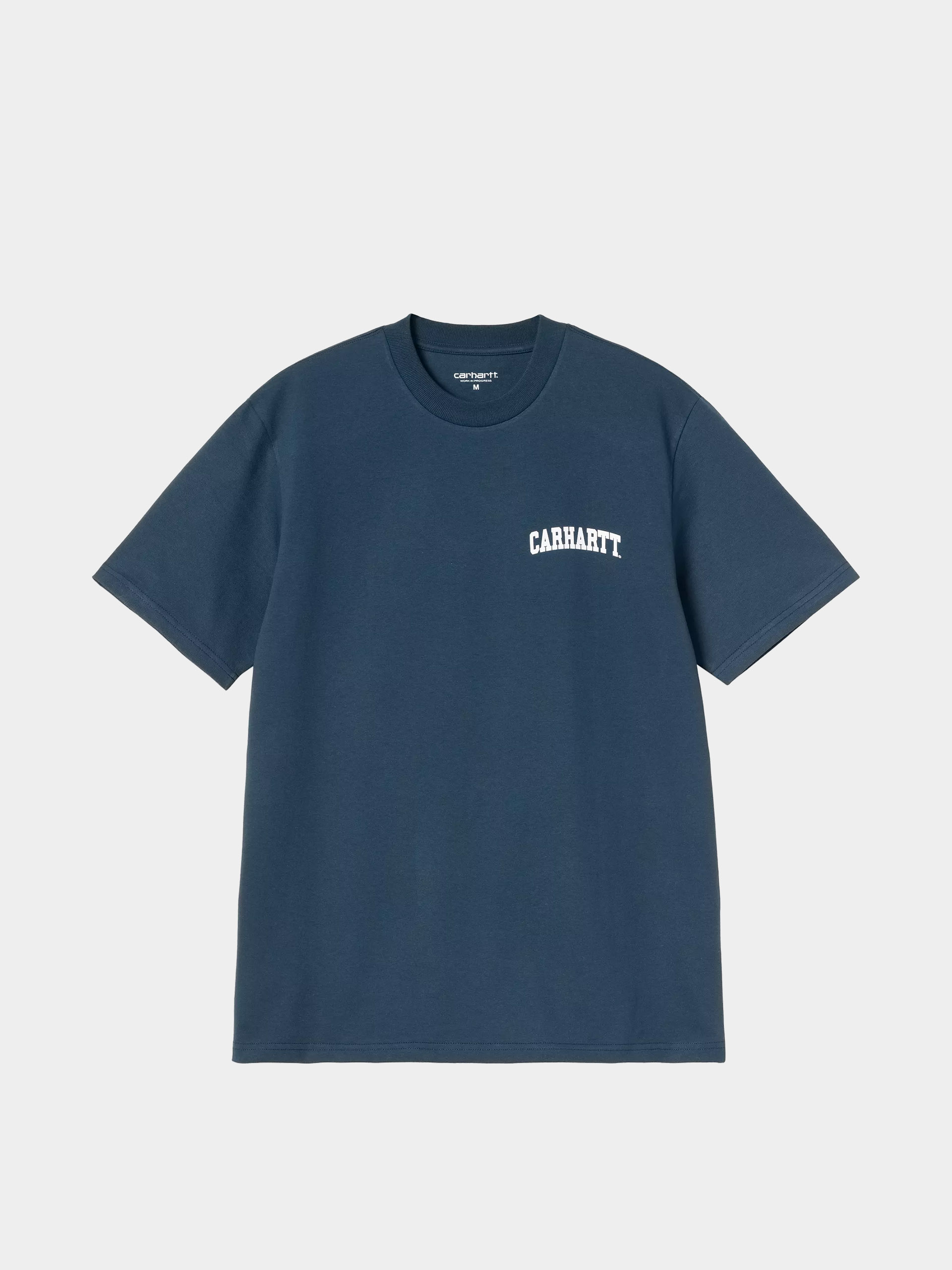 Tričko Carhartt WIP University Script (blue river/white)