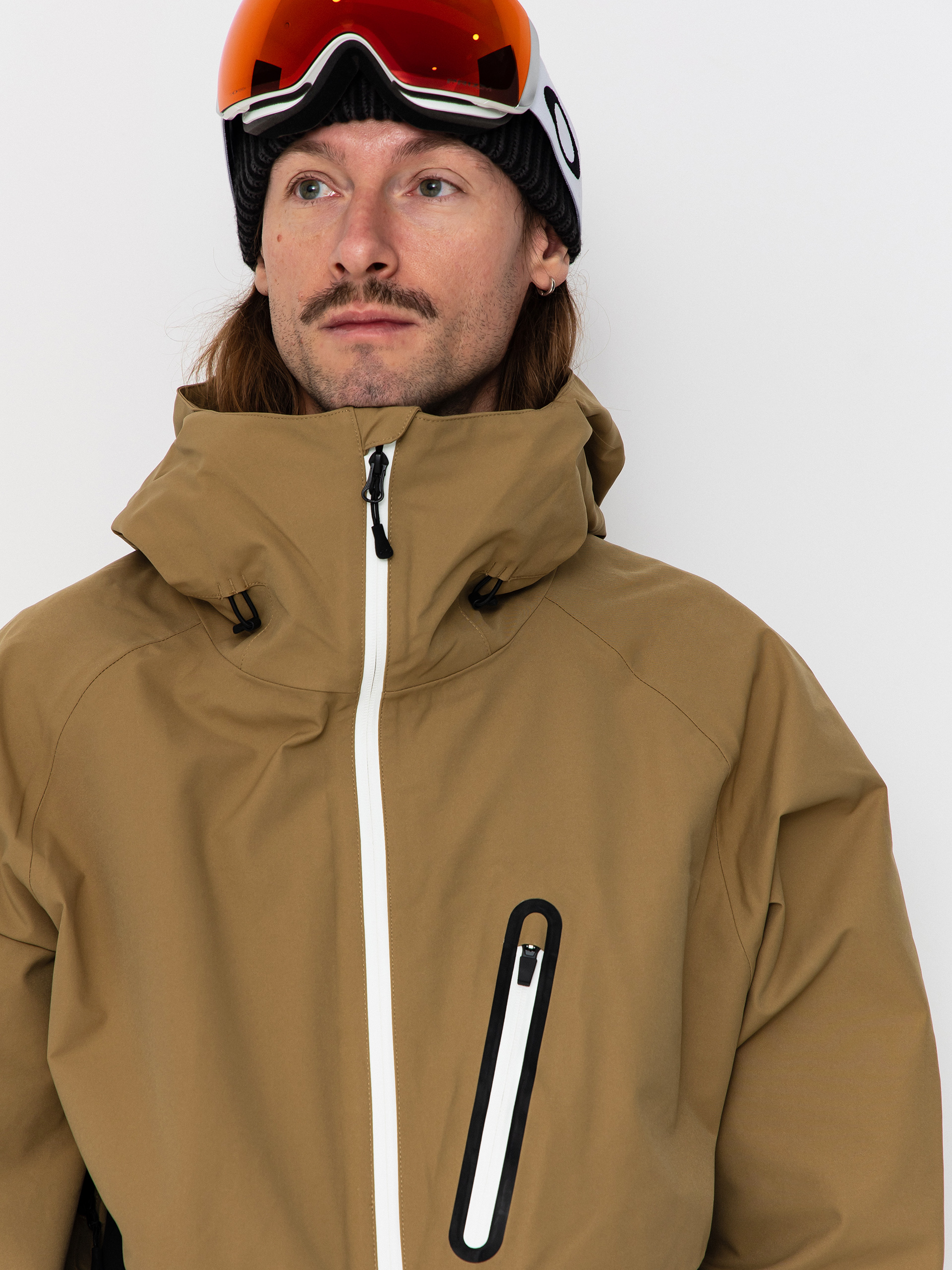 Pánska Snowboardová bunda ThirtyTwo Grasser (khaki)