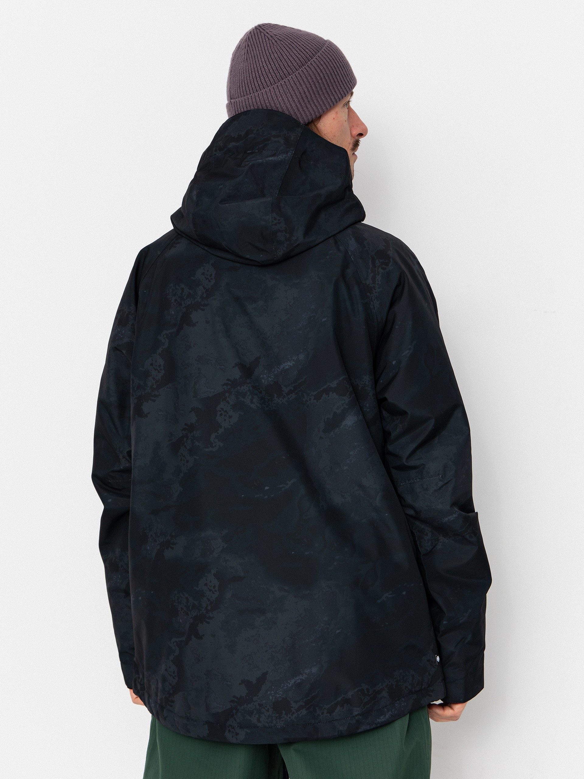 Pánska Snowboardová bunda 686 Geo Insulated (black hemisphere)