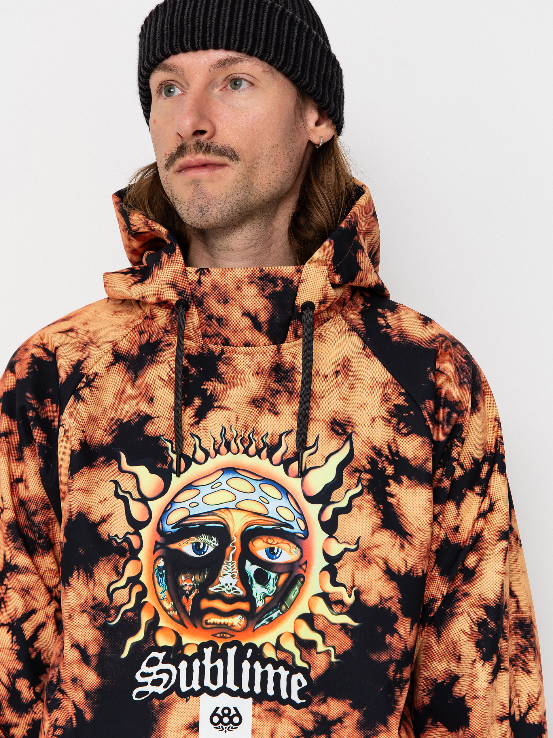 Pánska Termomikina  686 Waterproof HD (sublime orange tie dye)