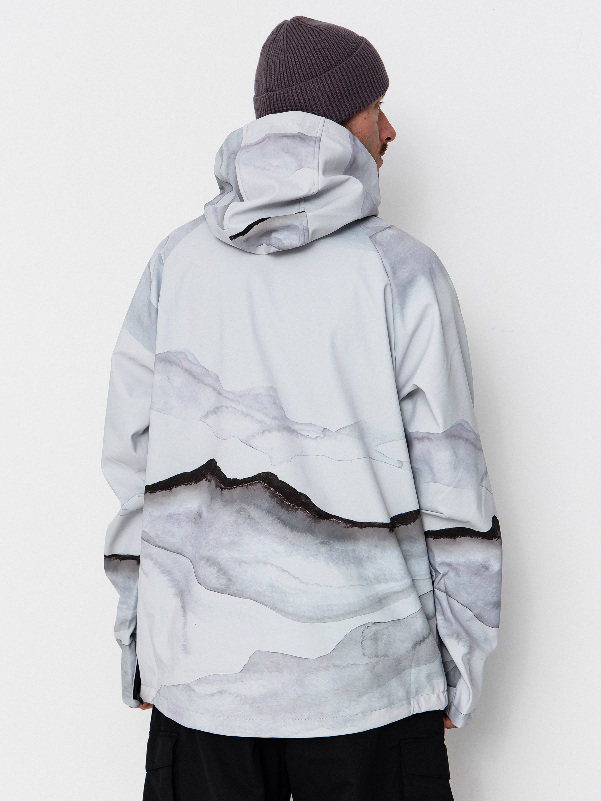 Pánska Termomikina  686 Waterproof HD (smoke mountain print)