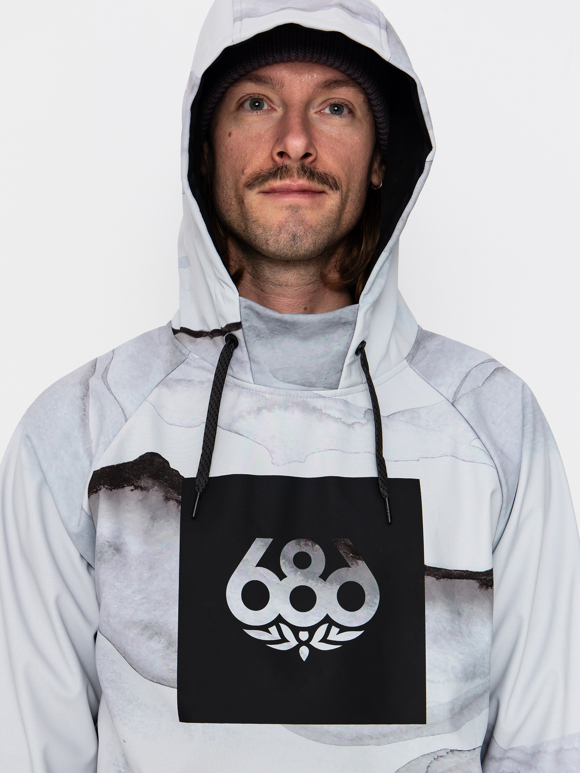 Pánska Termomikina  686 Waterproof HD (smoke mountain print)