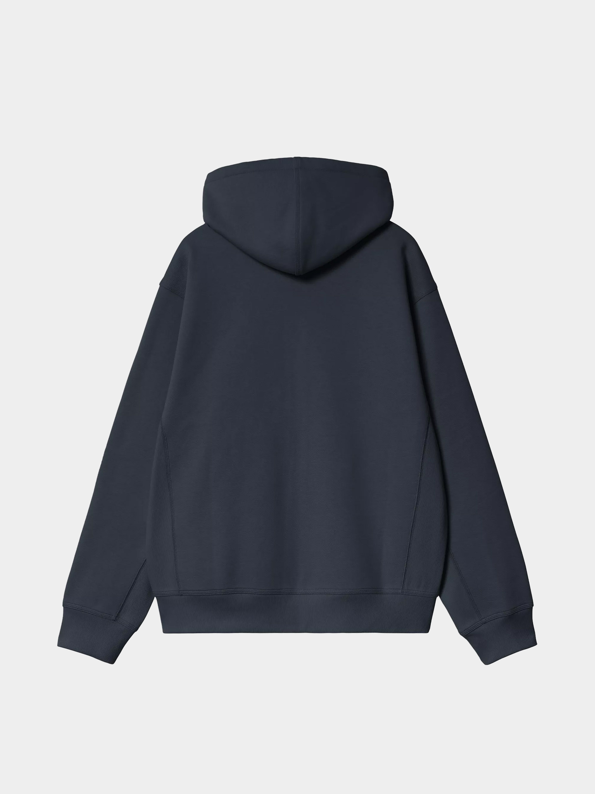 Mikina s kapucňou Carhartt WIP American Script ZHD (deep night)