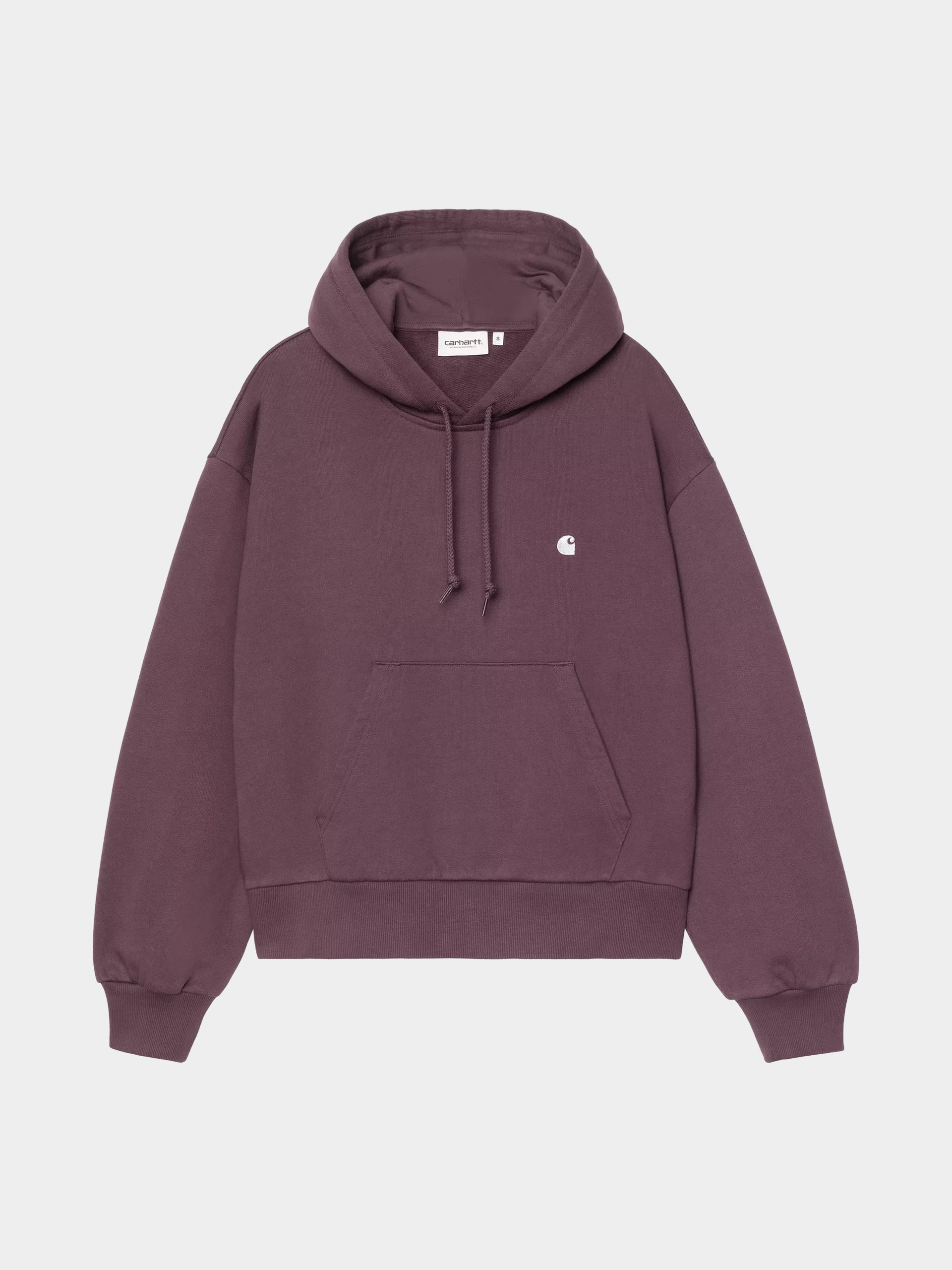Mikina s kapucňou Carhartt WIP Casey HD Wmn (cozy purple/silver)