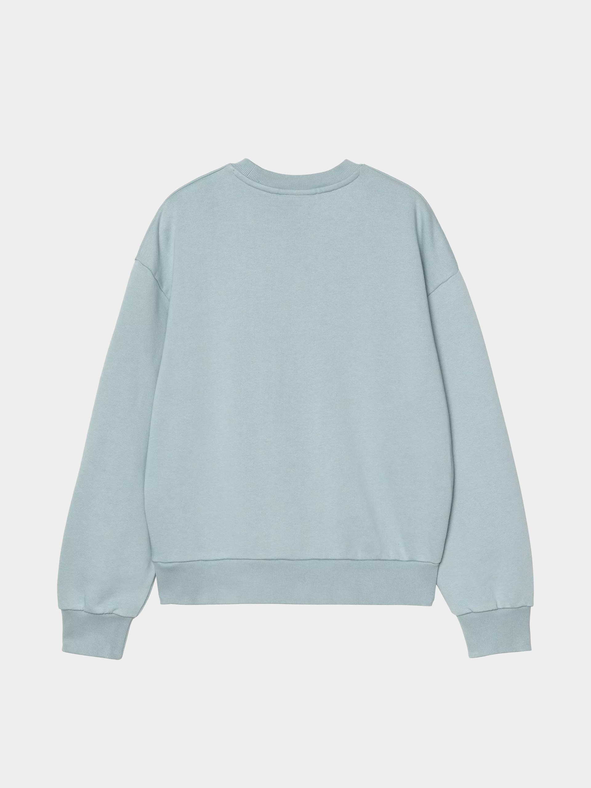 Mikina Carhartt WIP Casey Wmn (tourmaline/silver)