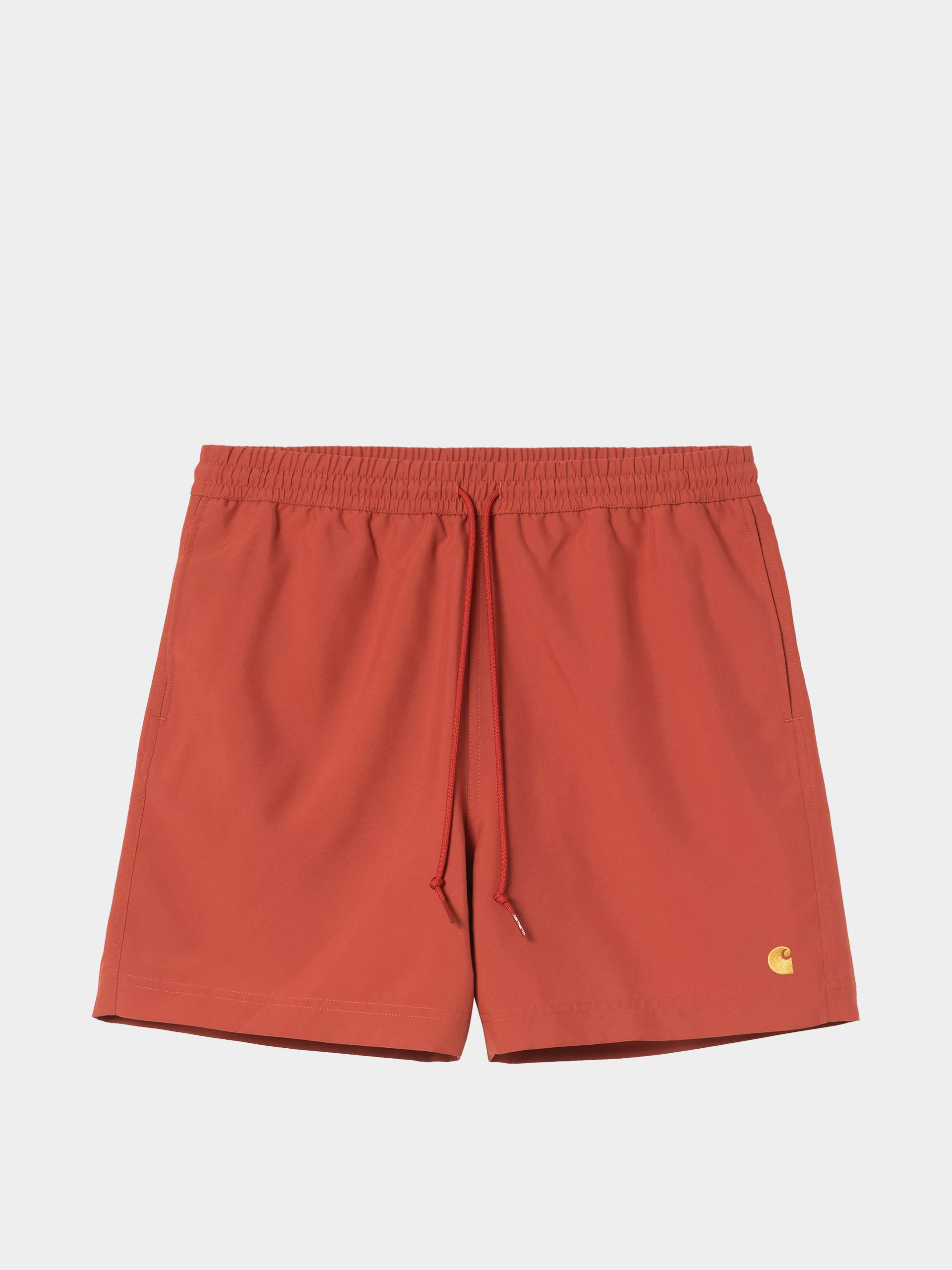 Kraťasy Carhartt WIP Chase Swim (oxide red/gold)