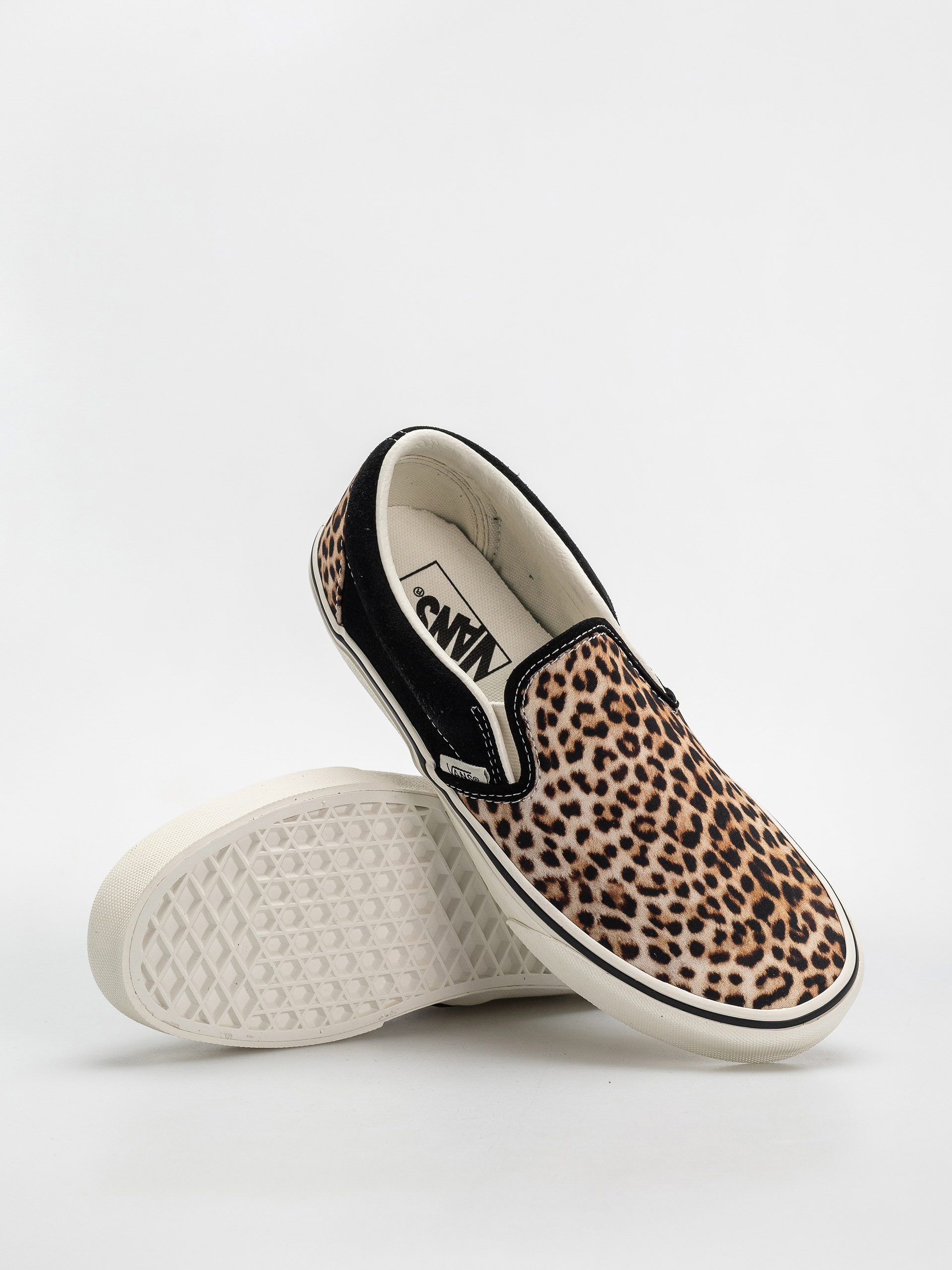 Topánky Vans Classic Slip On (black/leopard)