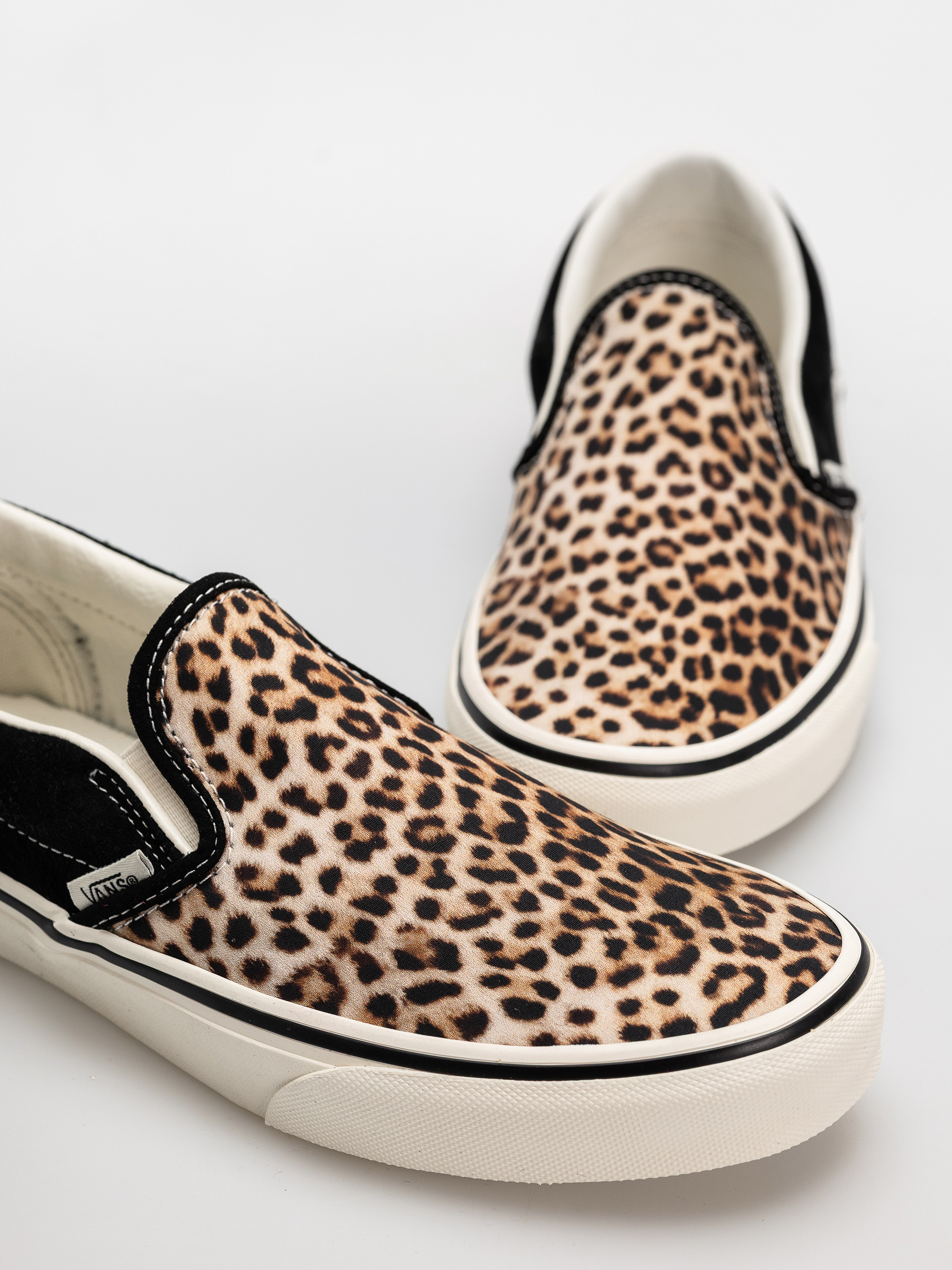 Topánky Vans Classic Slip On (black/leopard)