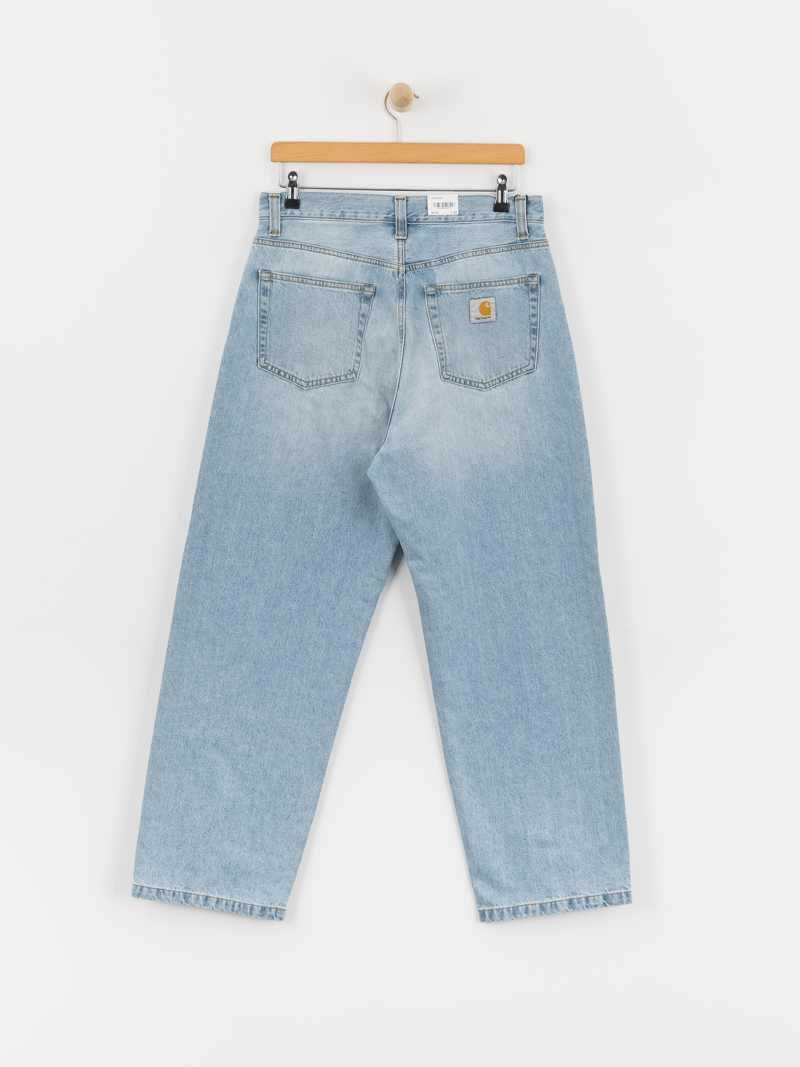 Nohavice Carhartt WIP Landon (blue heavy worn bleached)