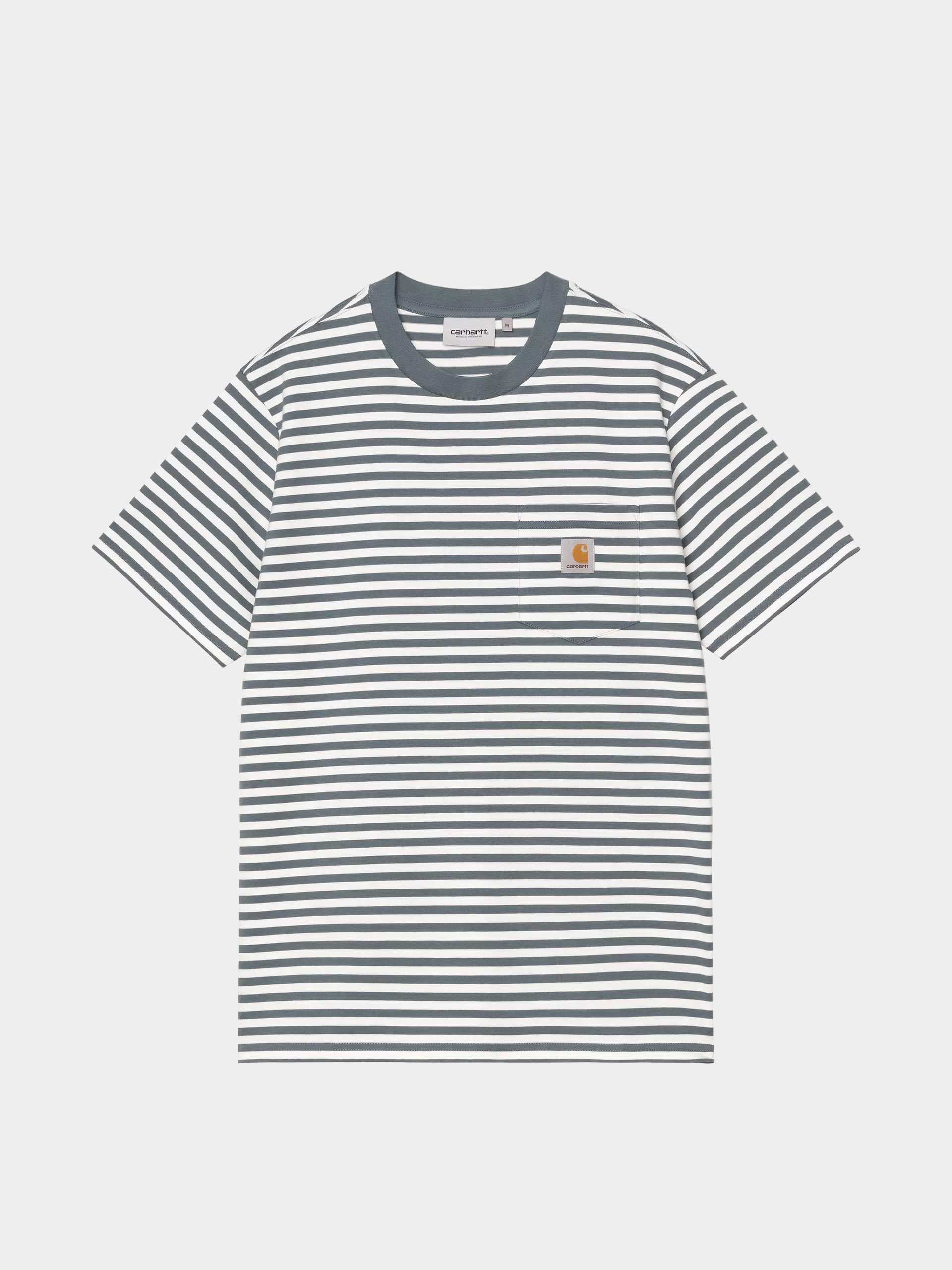 Triu010dko Carhartt WIP Ezra Pocket (ezra stripe/cozy blue/wax)