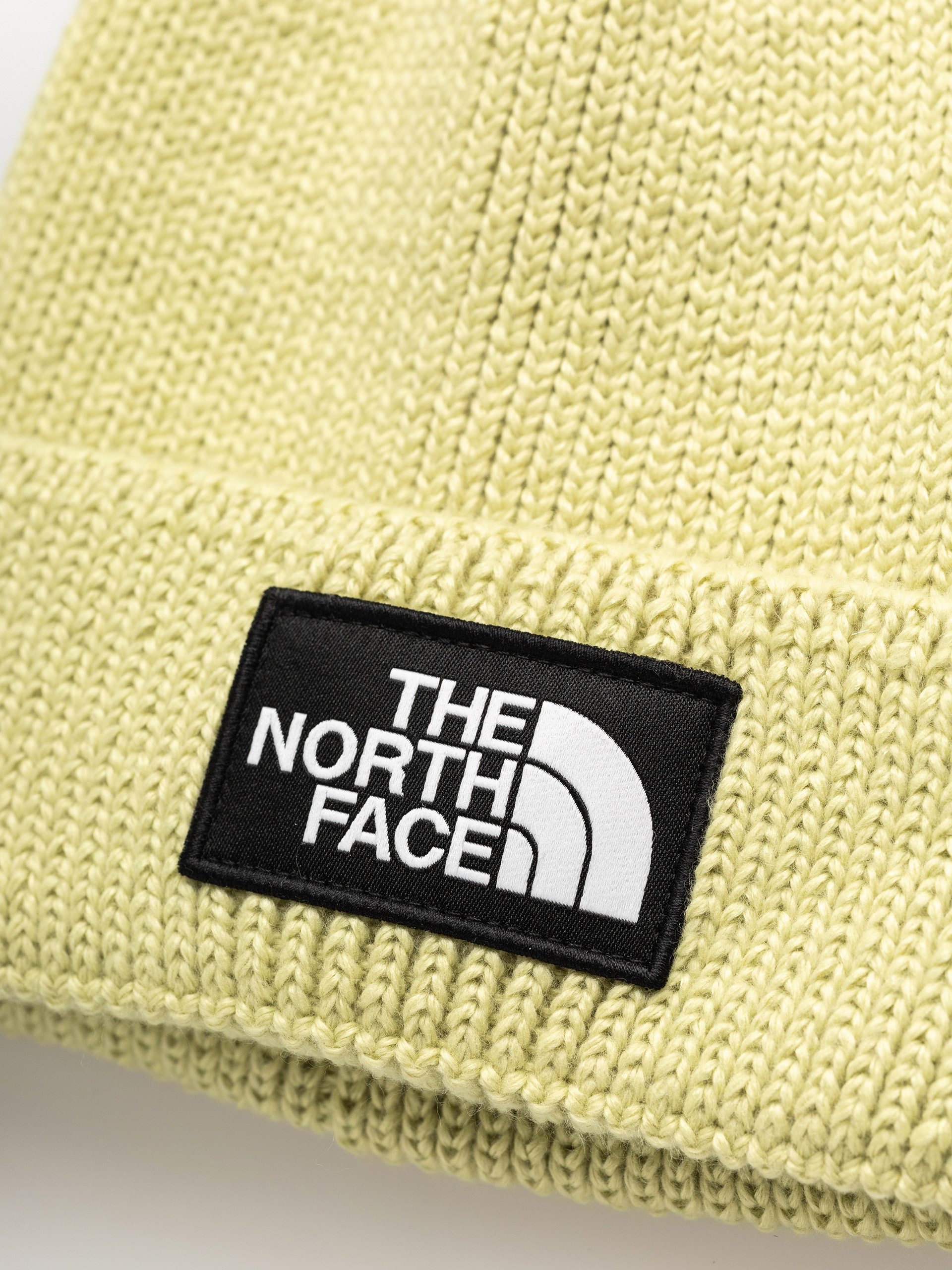 Čiapka The North Face Tnf Logo Box Cuffed (pear)
