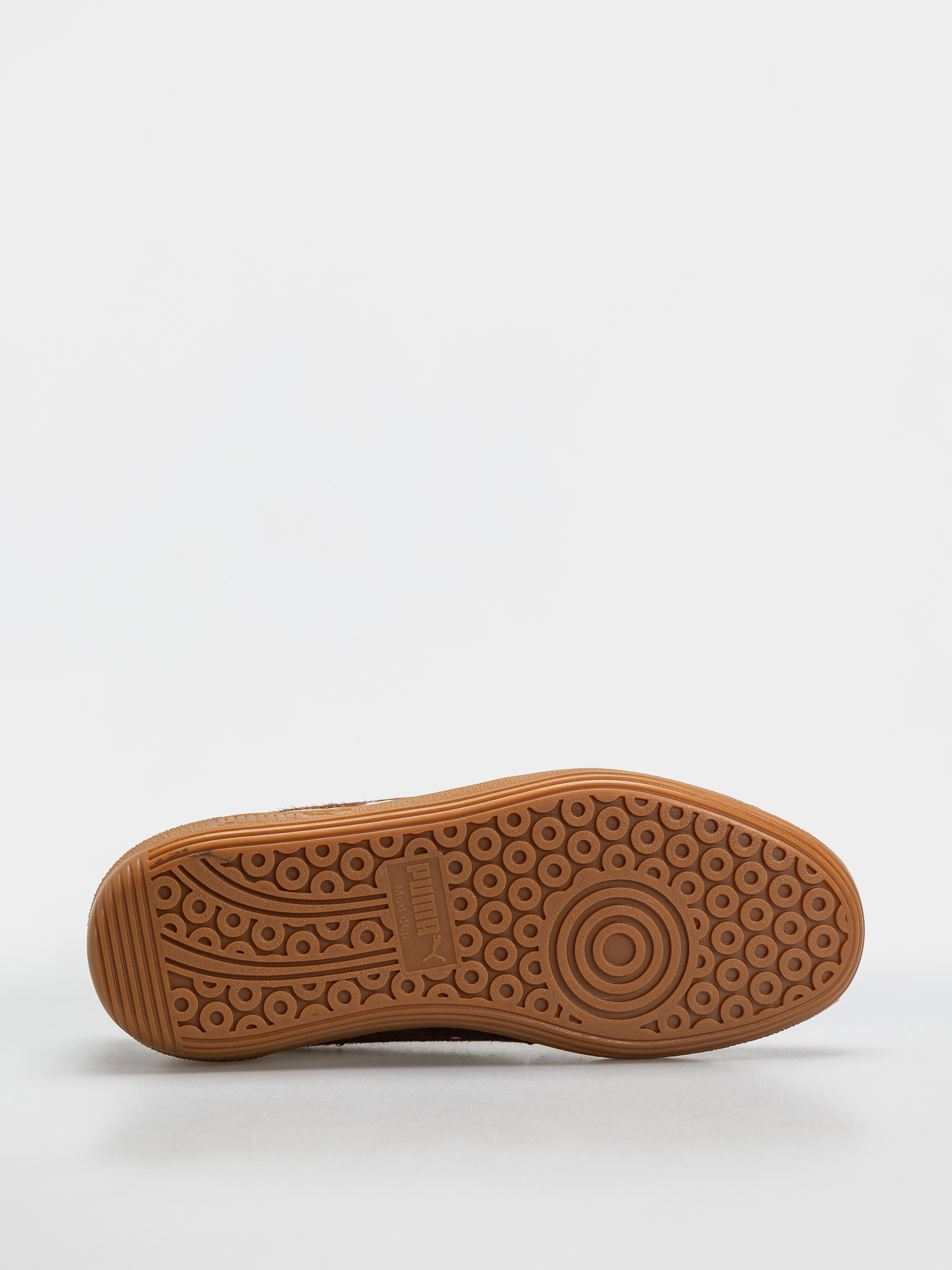 Topánky Puma Palermo Cow Wmn (warm white/chocolate brown/gum)