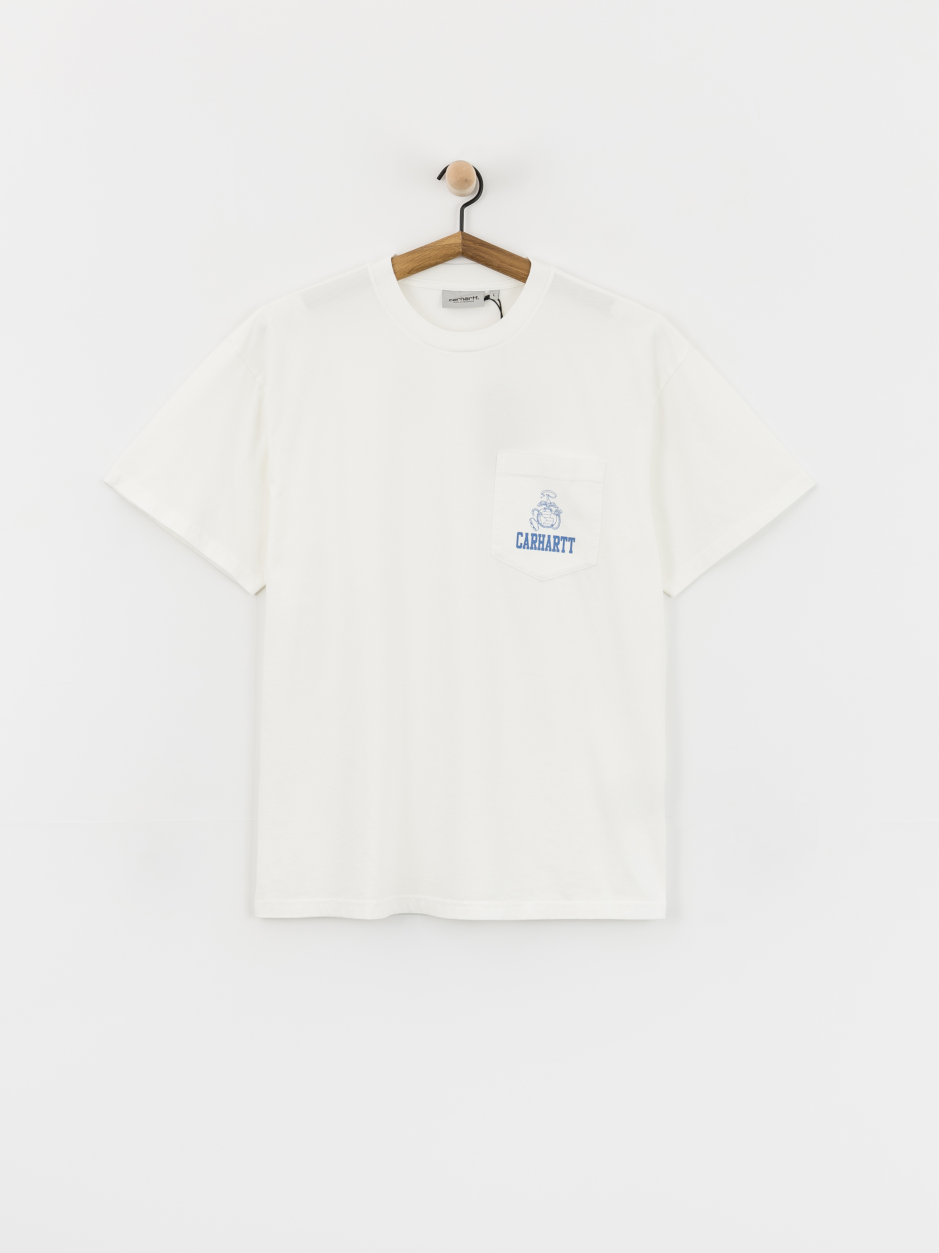 Tričko Carhartt WIP Pond Corps Pocket (white)