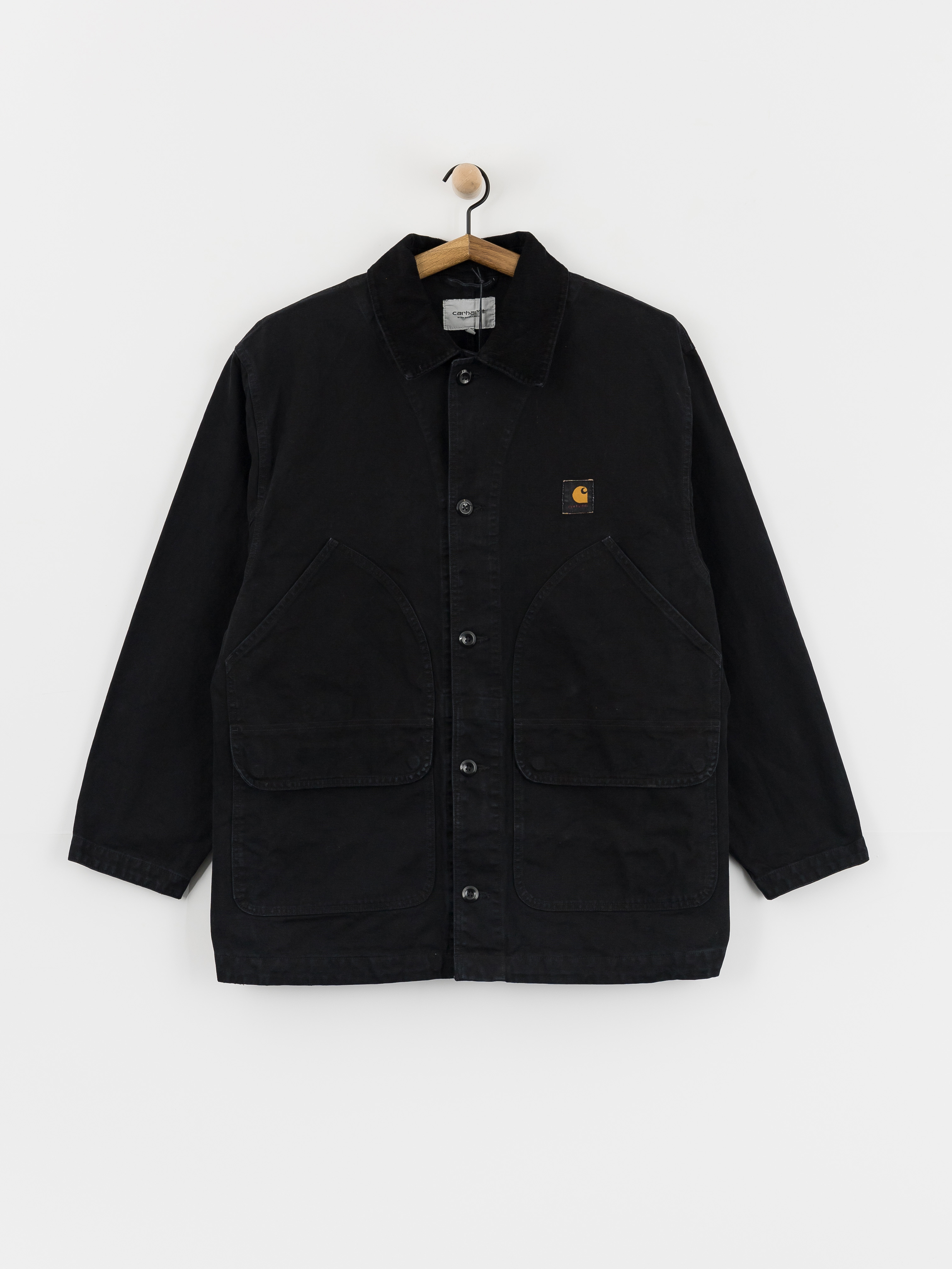 Bunda Carhartt WIP Prescott Coat (black/black)