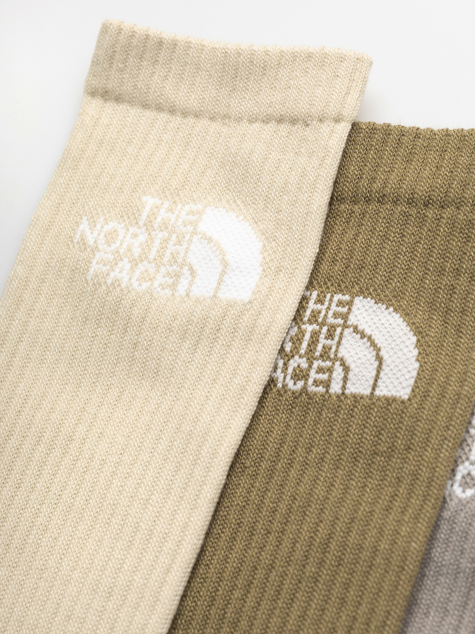 Ponožky The North Face Multi Sport Cush Crew 3P (stone slab/dese)