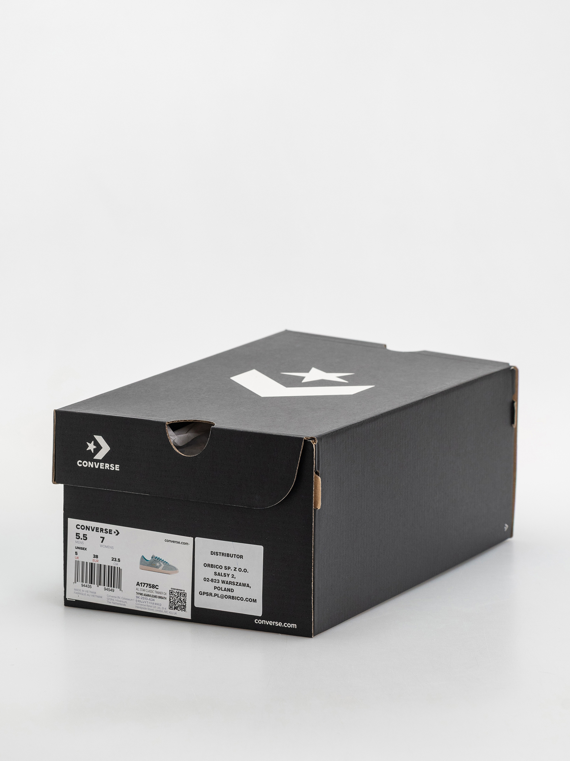 Topánky Converse All Star Classic Trainer Ox (thyme again)