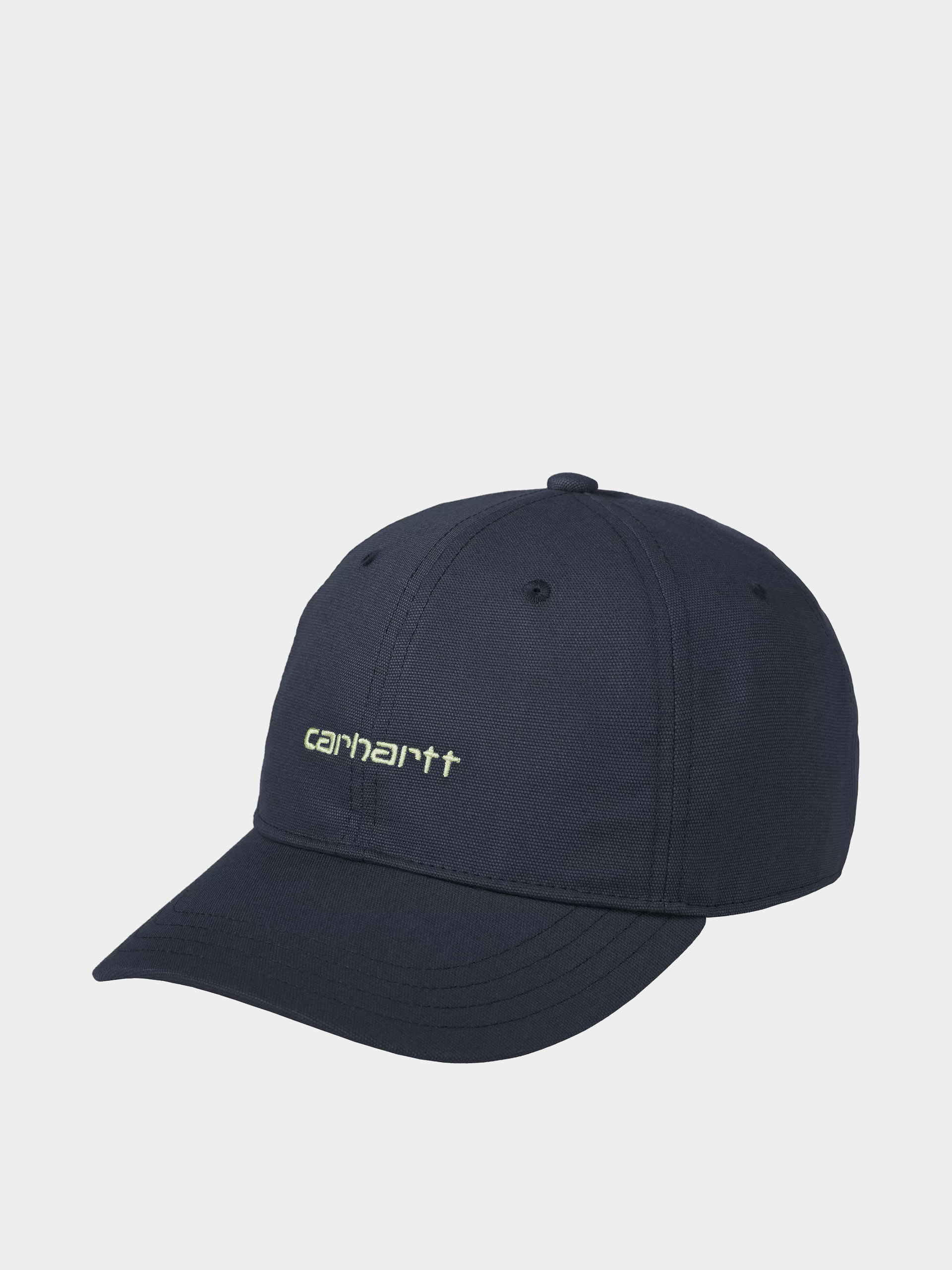 u0160iltovka Carhartt WIP Canvas Script (deep night/gentle green)