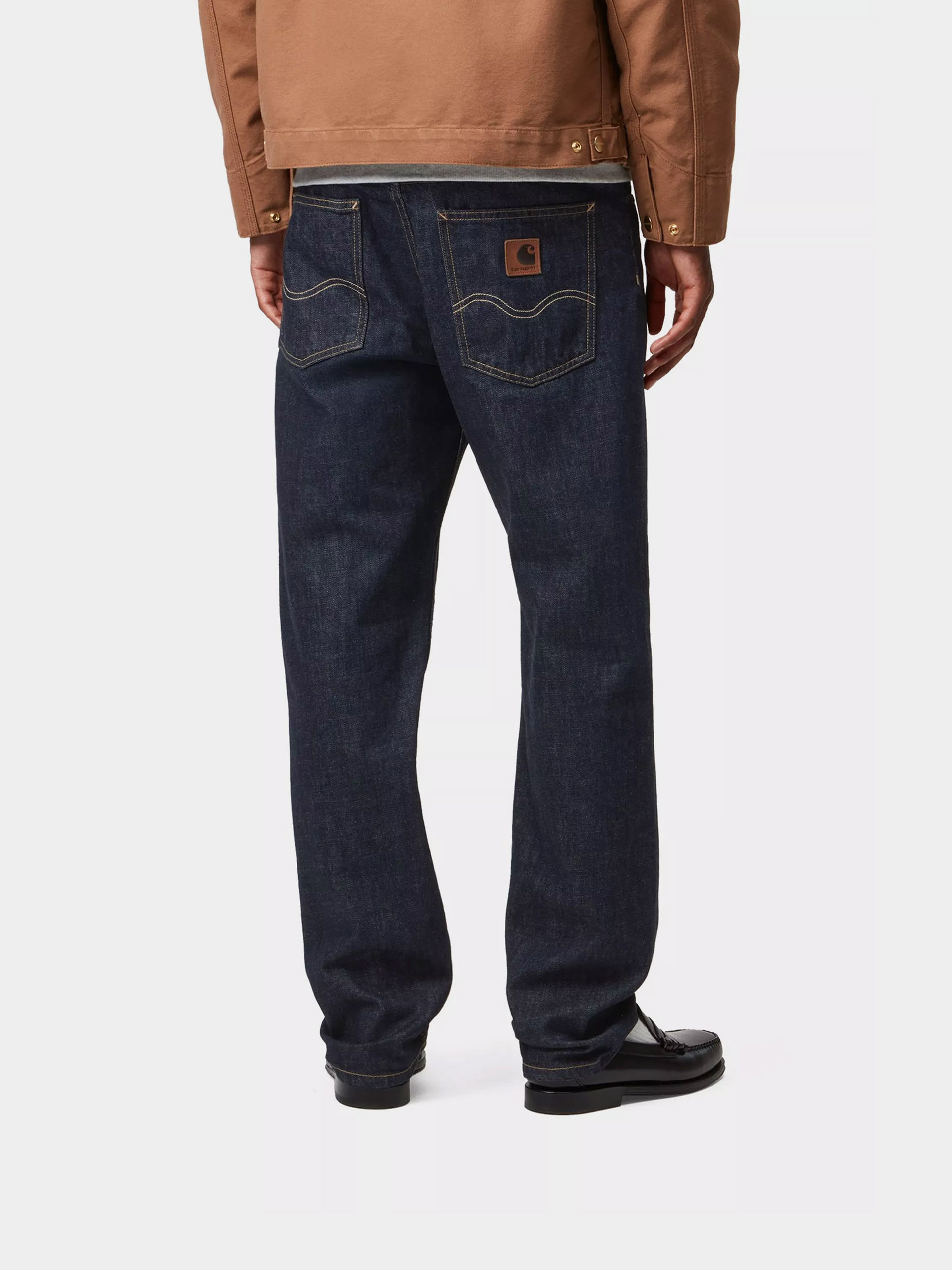 Nohavice Carhartt WIP Marlow (blue rinsed)