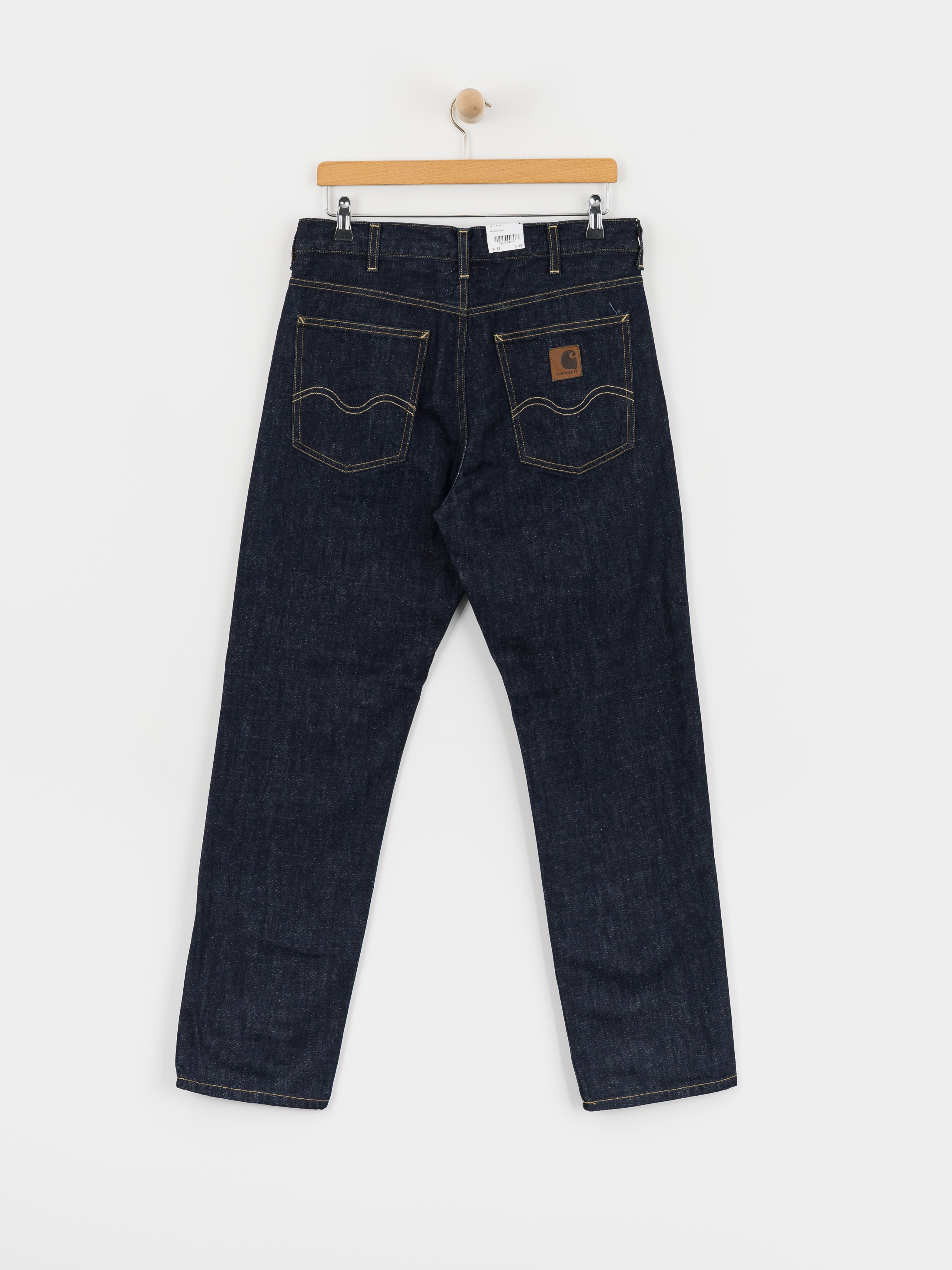 Nohavice Carhartt WIP Marlow (blue rinsed)