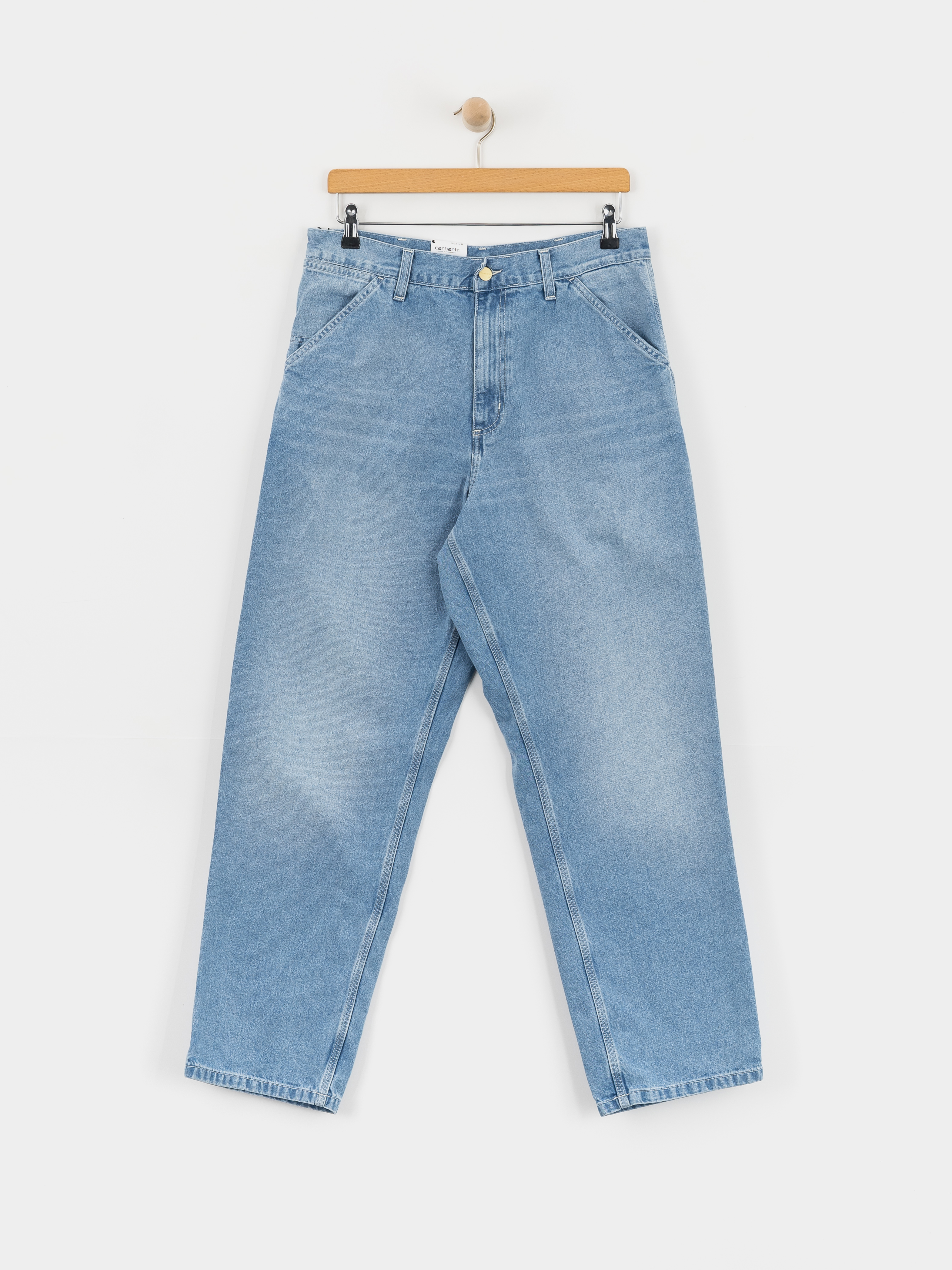 Nohavice Carhartt WIP Simple (blue light true washed)